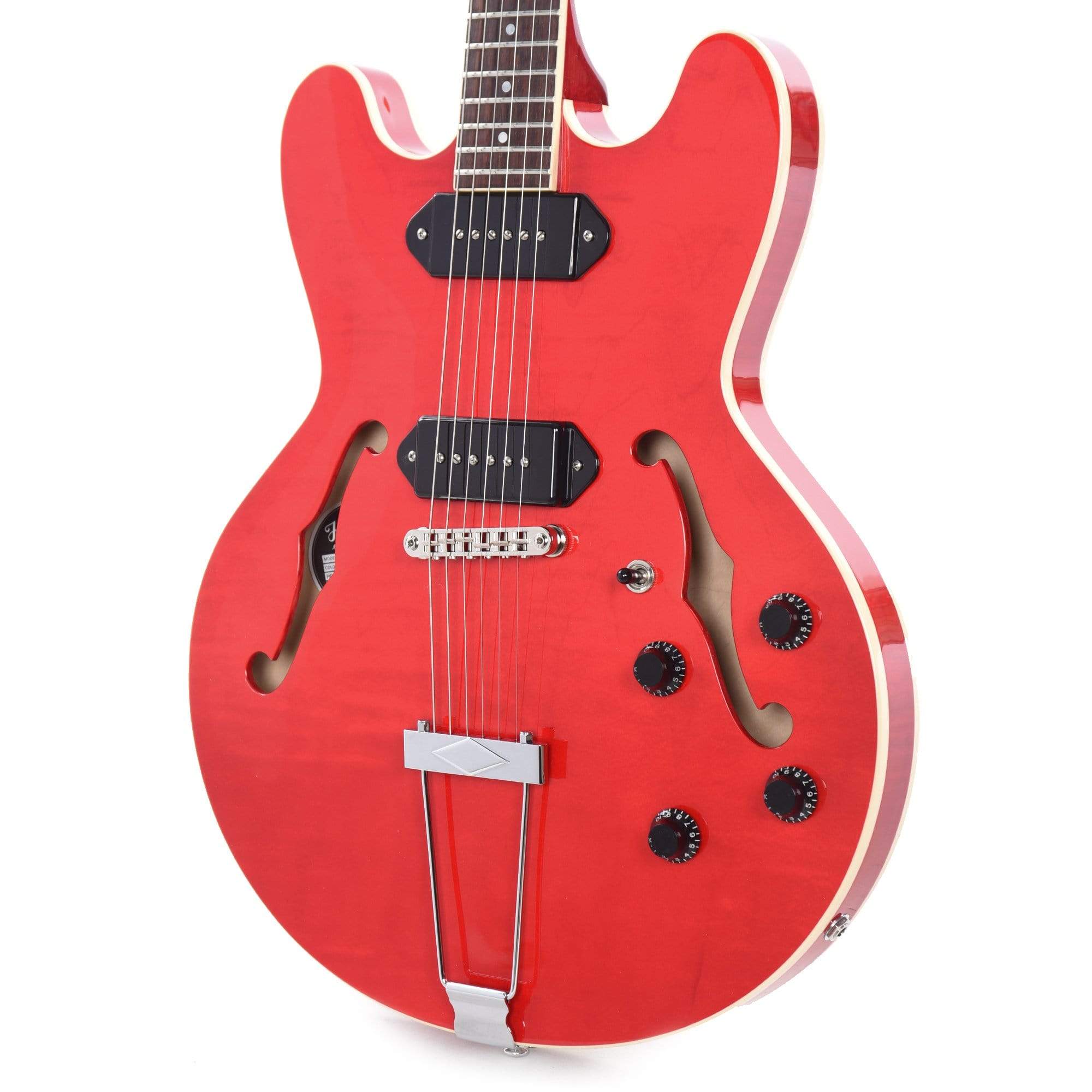 Heritage Standard H-530 Hollow Electric Translucent Cherry Electric Guitars / Hollow Body