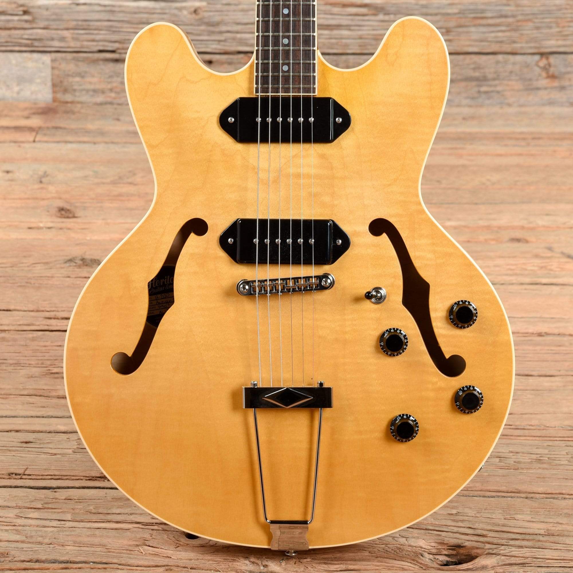 Heritage Standard H-530 Natural 2021 Electric Guitars / Hollow Body