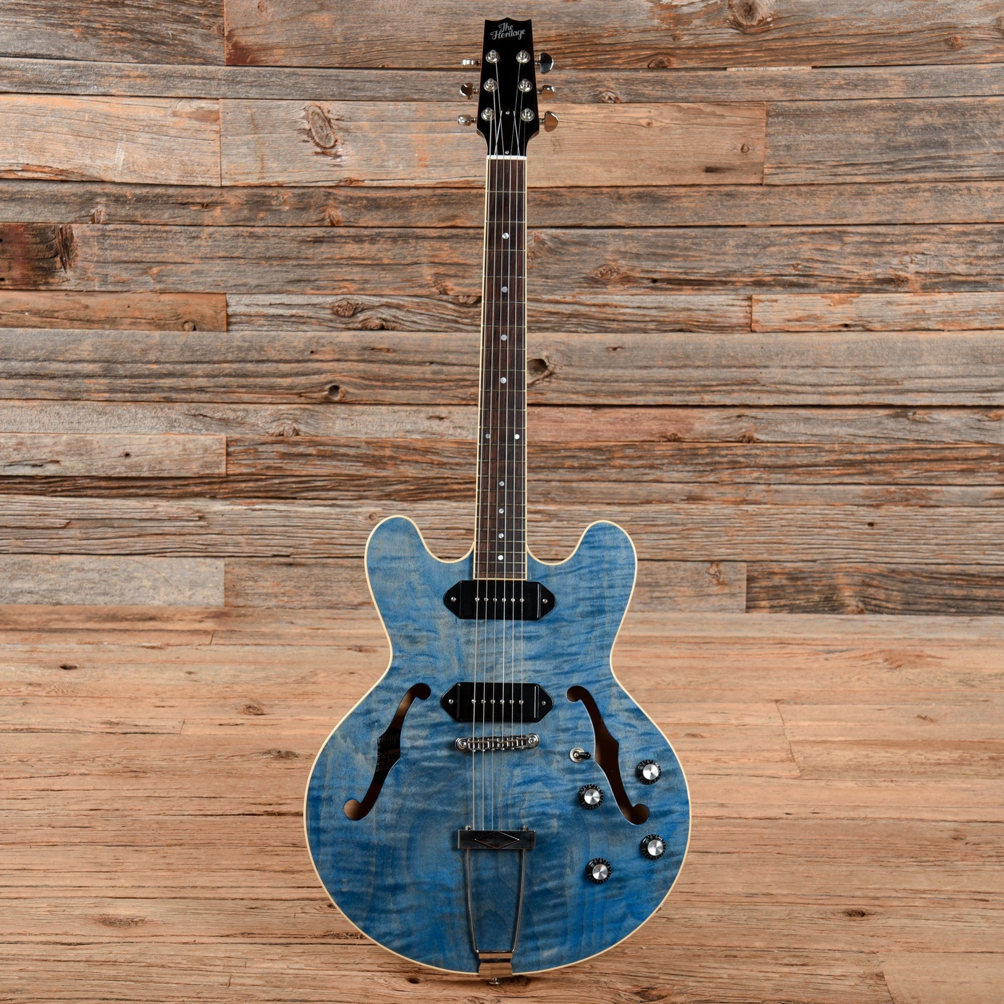 Heritage Standard H-530 Transparent Blue 2021 Electric Guitars / Hollow Body