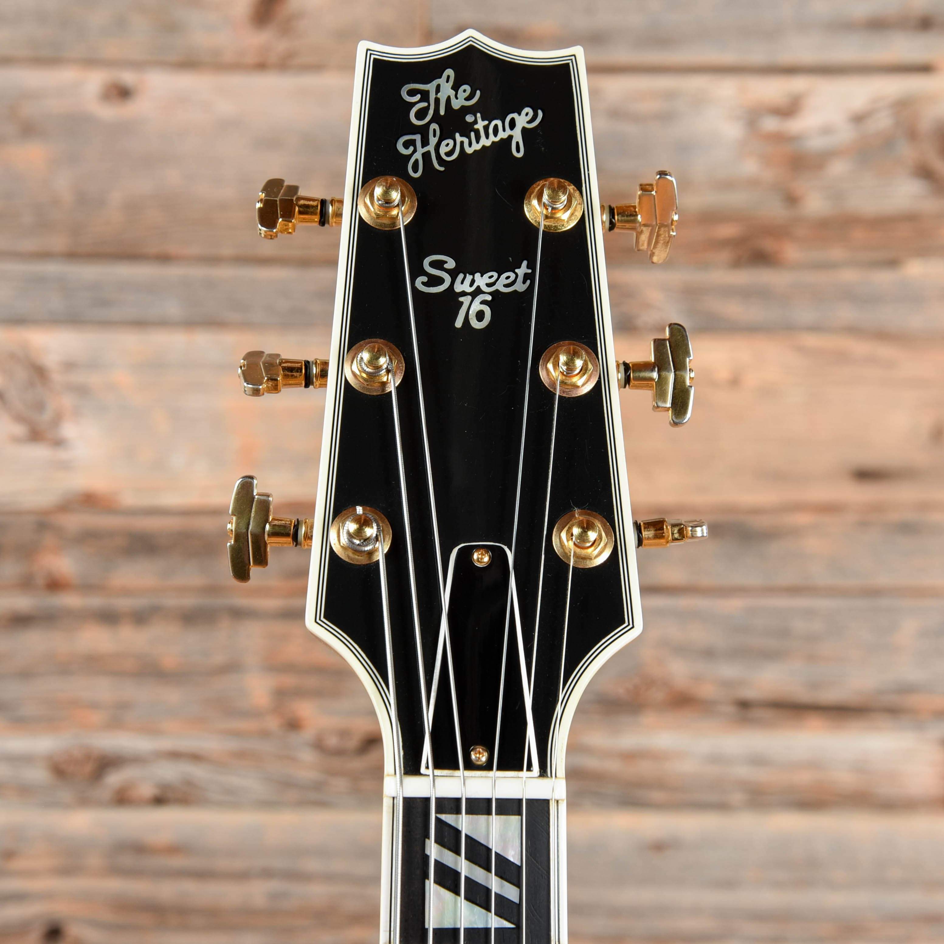 Heritage Sweet 16 Natural 2001 Electric Guitars / Hollow Body