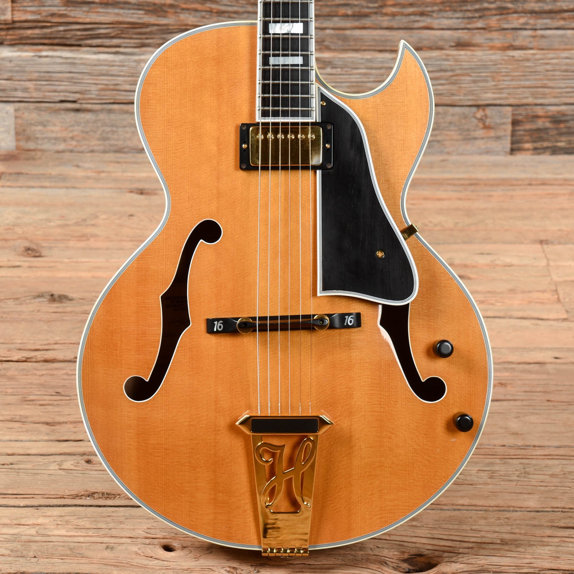 Heritage Sweet 16 Natural 2001 Electric Guitars / Hollow Body