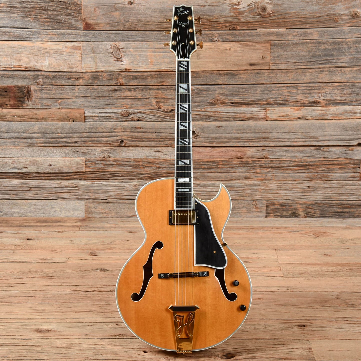 Heritage Sweet 16 Natural 2001 Electric Guitars / Hollow Body
