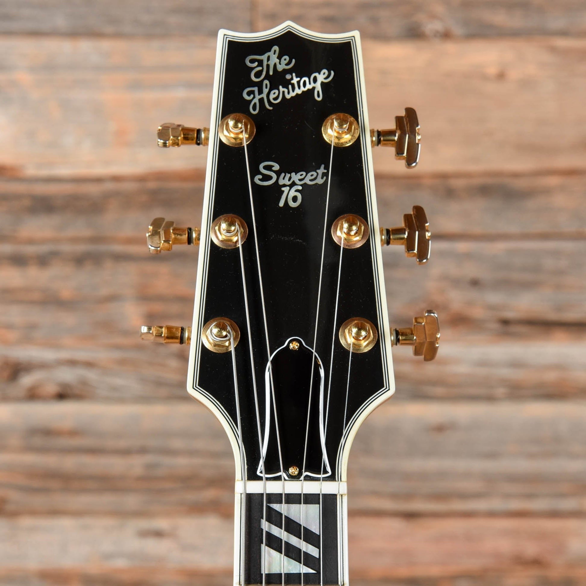 Heritage Sweet 16 Natural 2001 Electric Guitars / Hollow Body