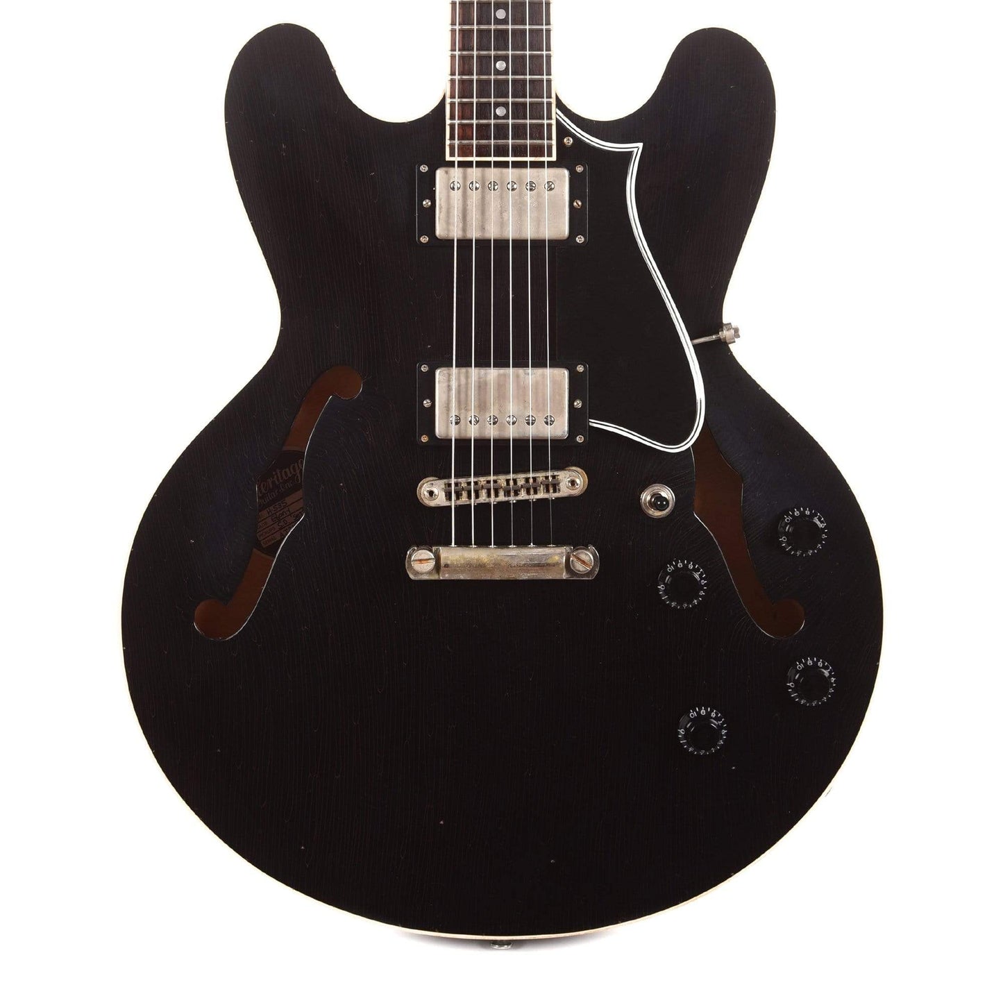 Heritage Artisan Aged Collection H-535 Ebony Electric Guitars / Semi-Hollow