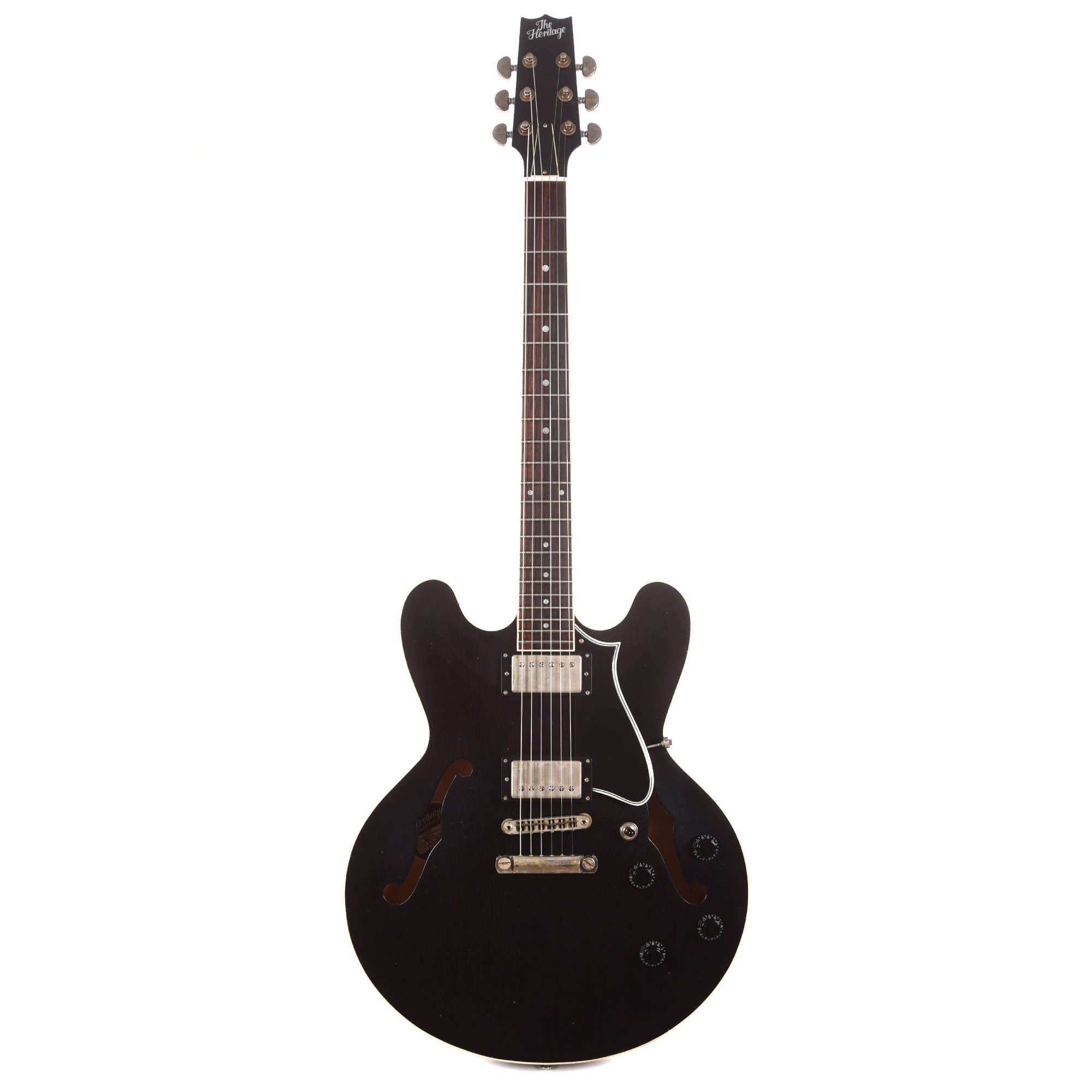 Heritage Artisan Aged Collection H-535 Ebony Electric Guitars / Semi-Hollow