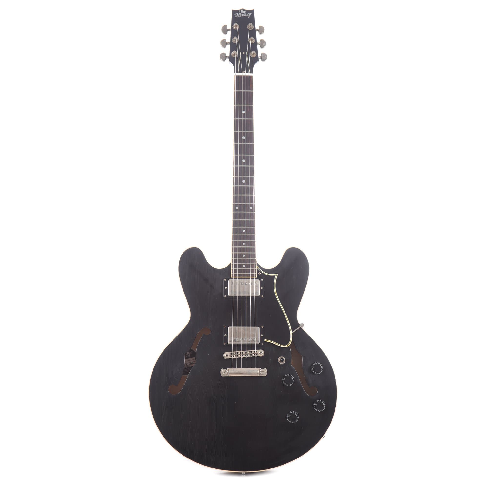 Heritage Artisan Aged Collection H-535 Ebony Electric Guitars / Semi-Hollow