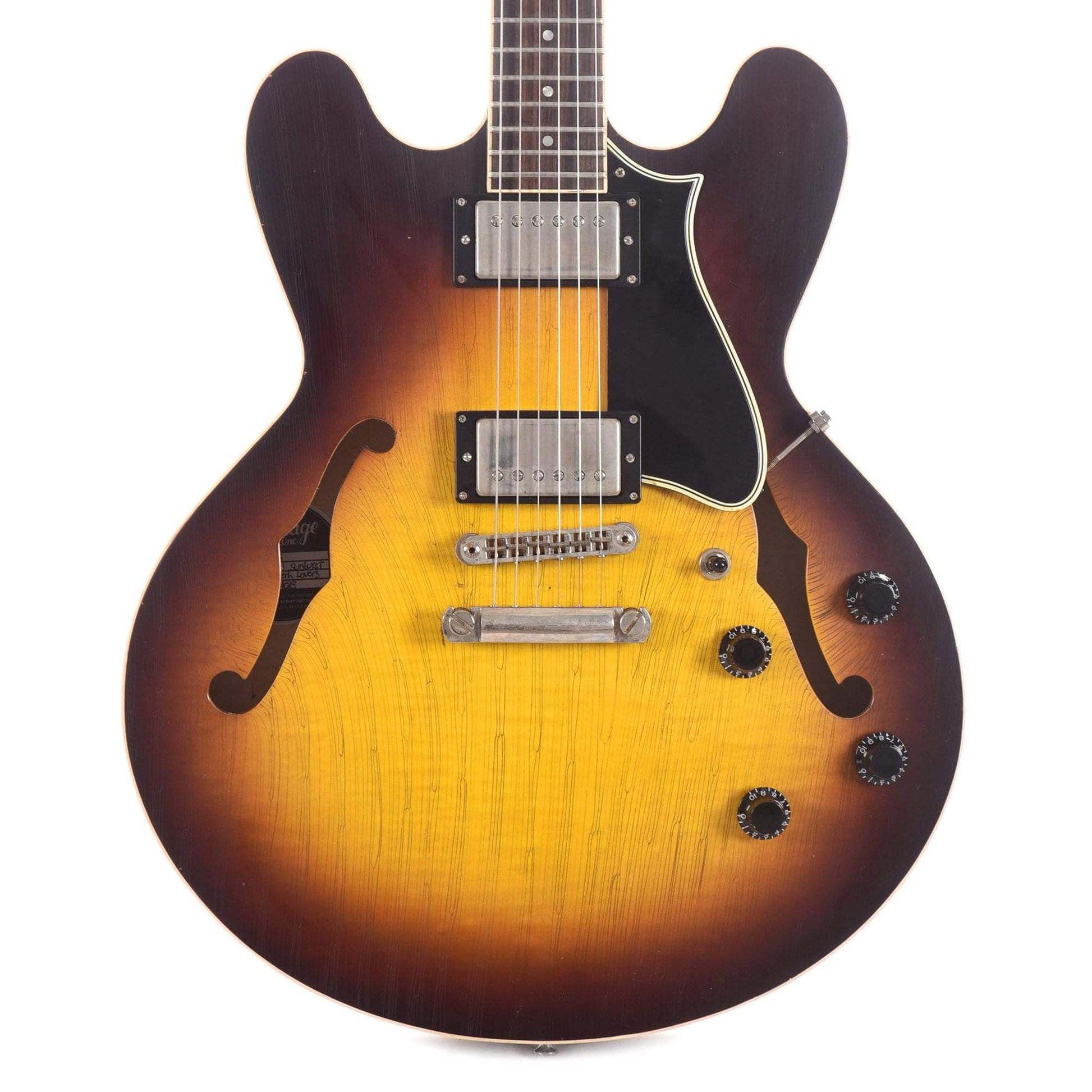 Heritage Artisan Aged Collection H-535 Original Sunburst Electric Guitars / Semi-Hollow