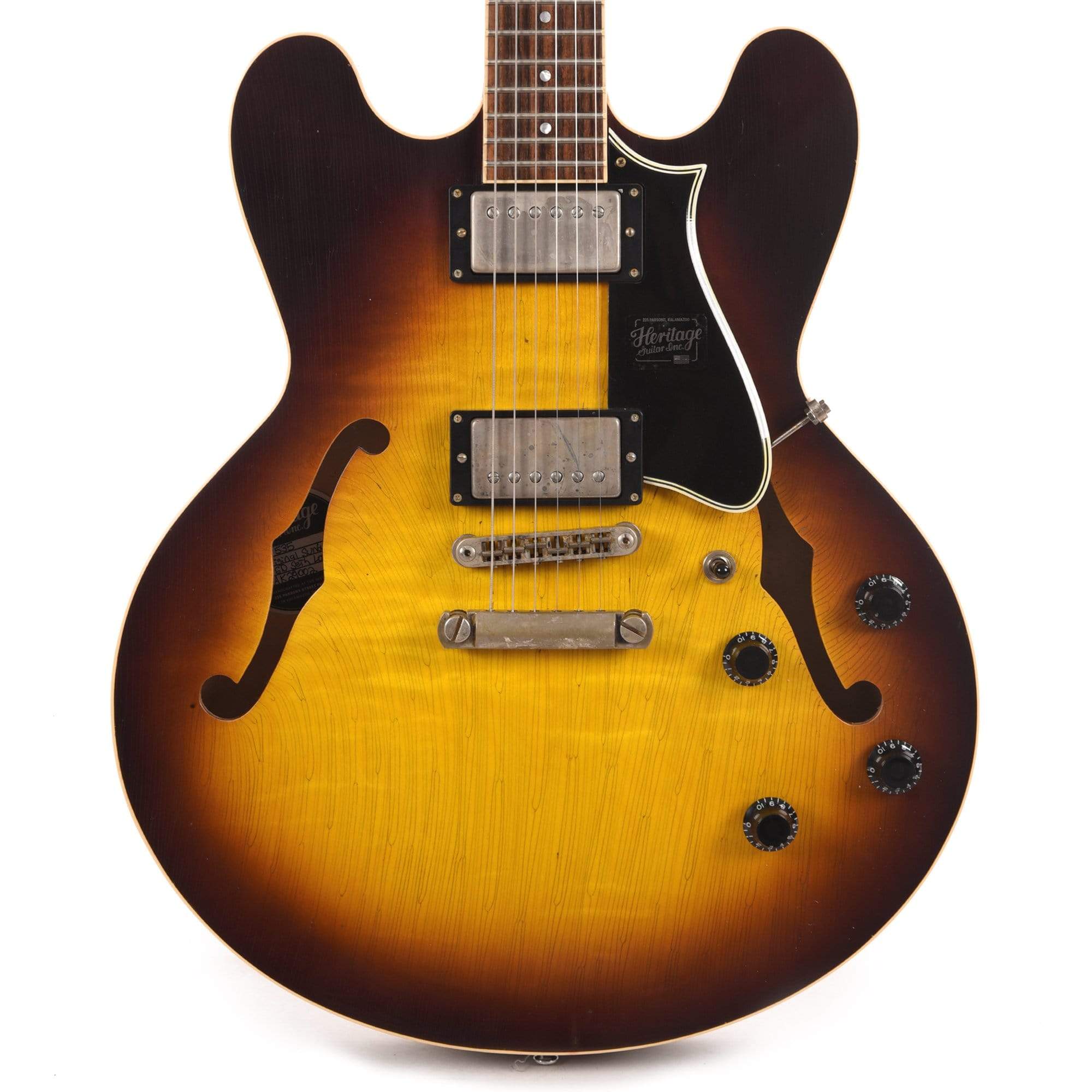 Heritage Artisan Aged Collection H-535 Original Sunburst Electric Guitars / Semi-Hollow