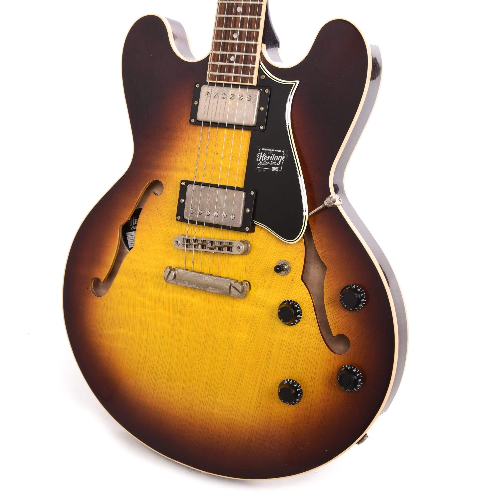 Heritage Artisan Aged Collection H-535 Original Sunburst Electric Guitars / Semi-Hollow