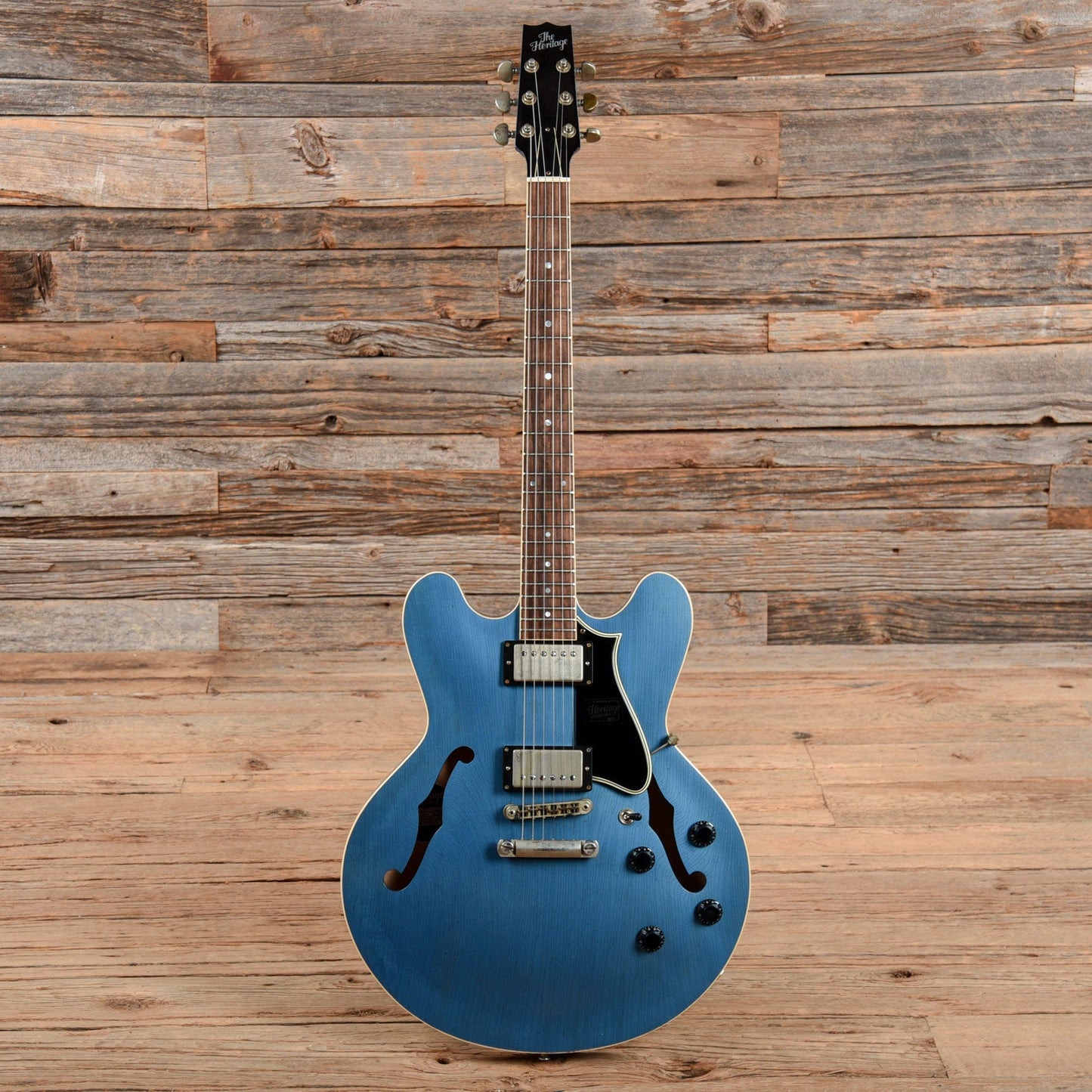 Heritage H-535 Artisan Aged Limited Edition Pelham Blue 2021 Electric Guitars / Semi-Hollow