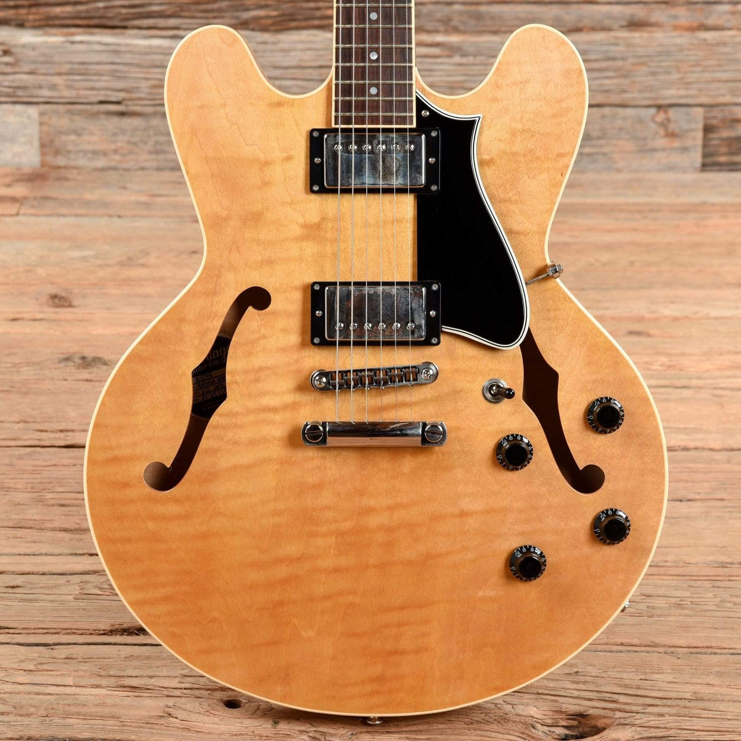 Heritage H-535 Standard Natural 2019 Electric Guitars / Semi-Hollow