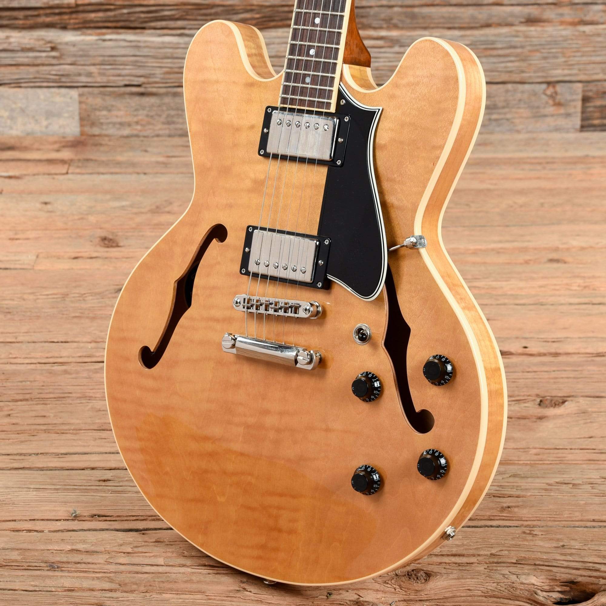 Heritage H-535 Standard Natural 2019 Electric Guitars / Semi-Hollow