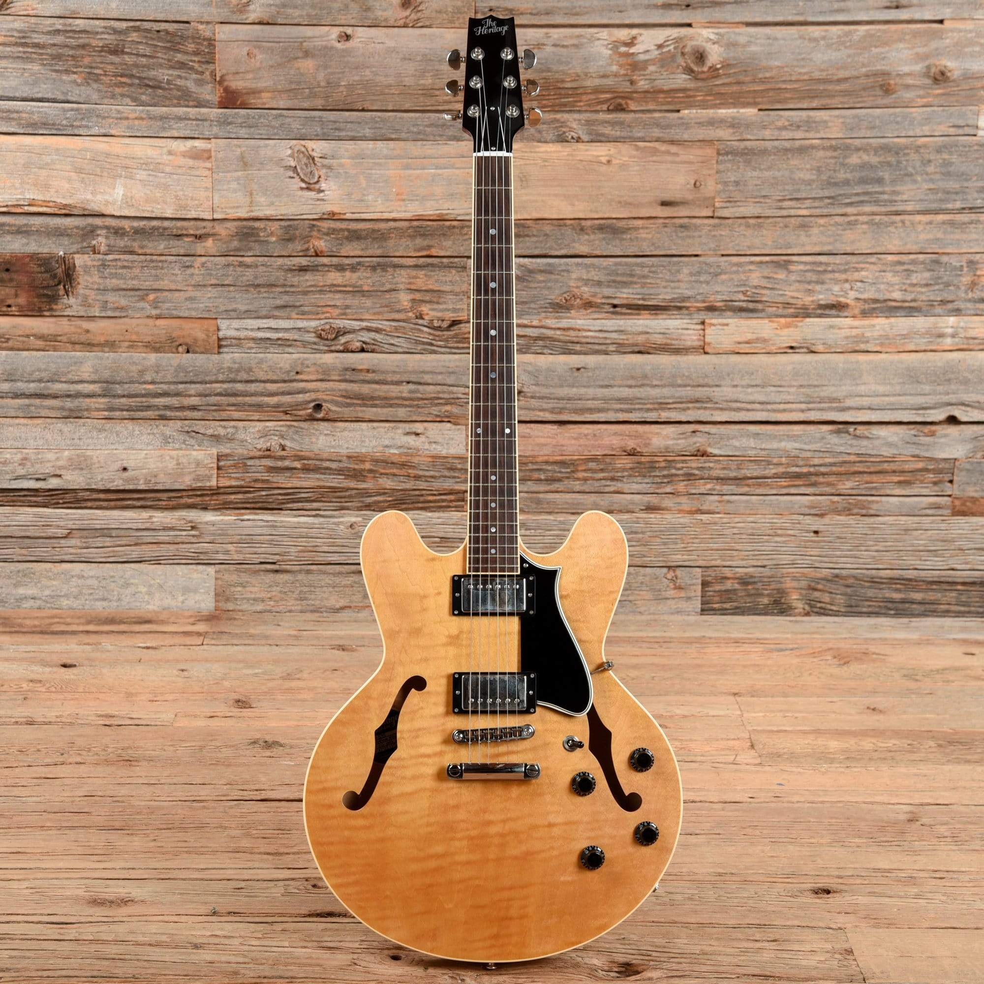 Heritage H-535 Standard Natural 2019 Electric Guitars / Semi-Hollow