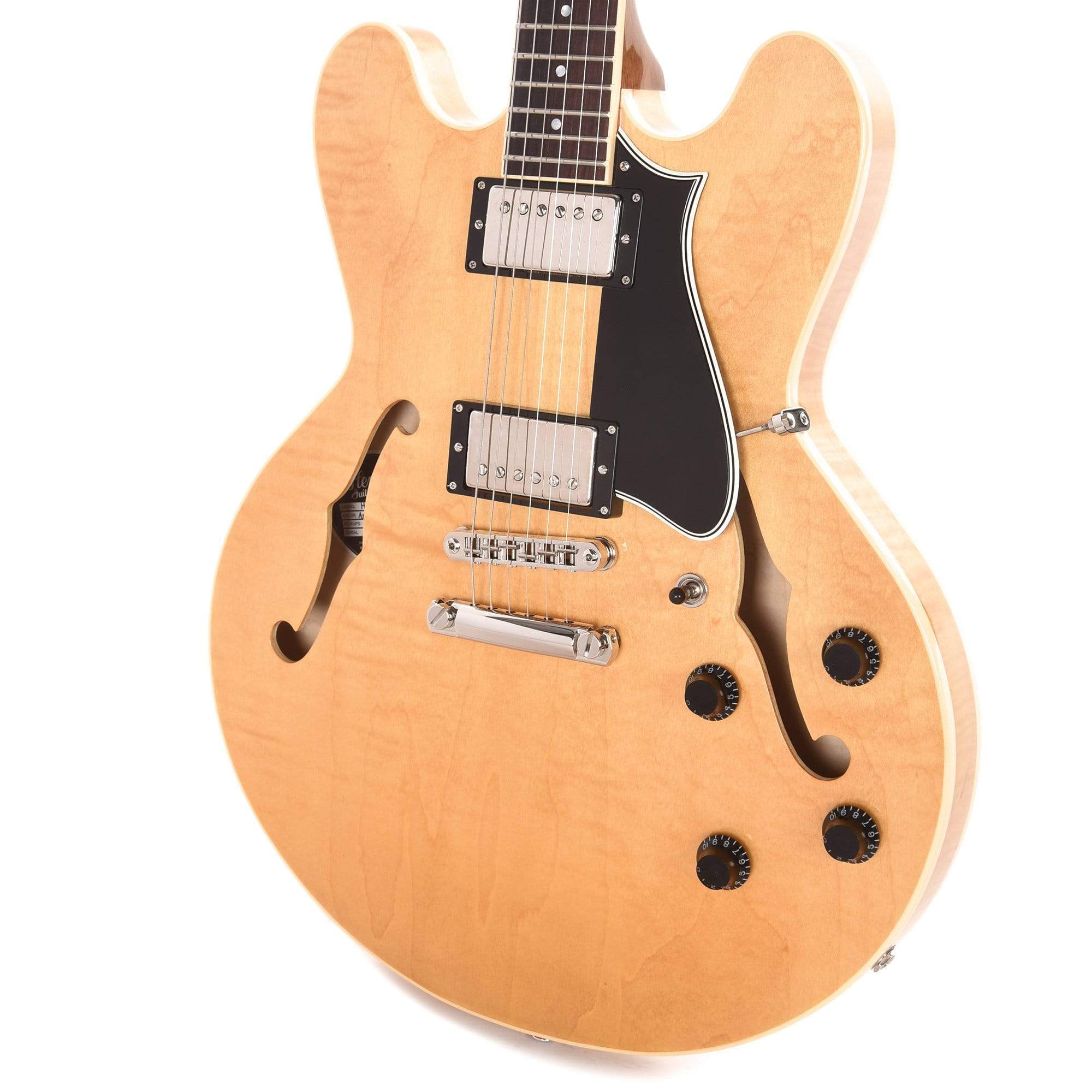 Heritage H-535 Standard Semi-Hollow Antique Natural Electric Guitars / Semi-Hollow