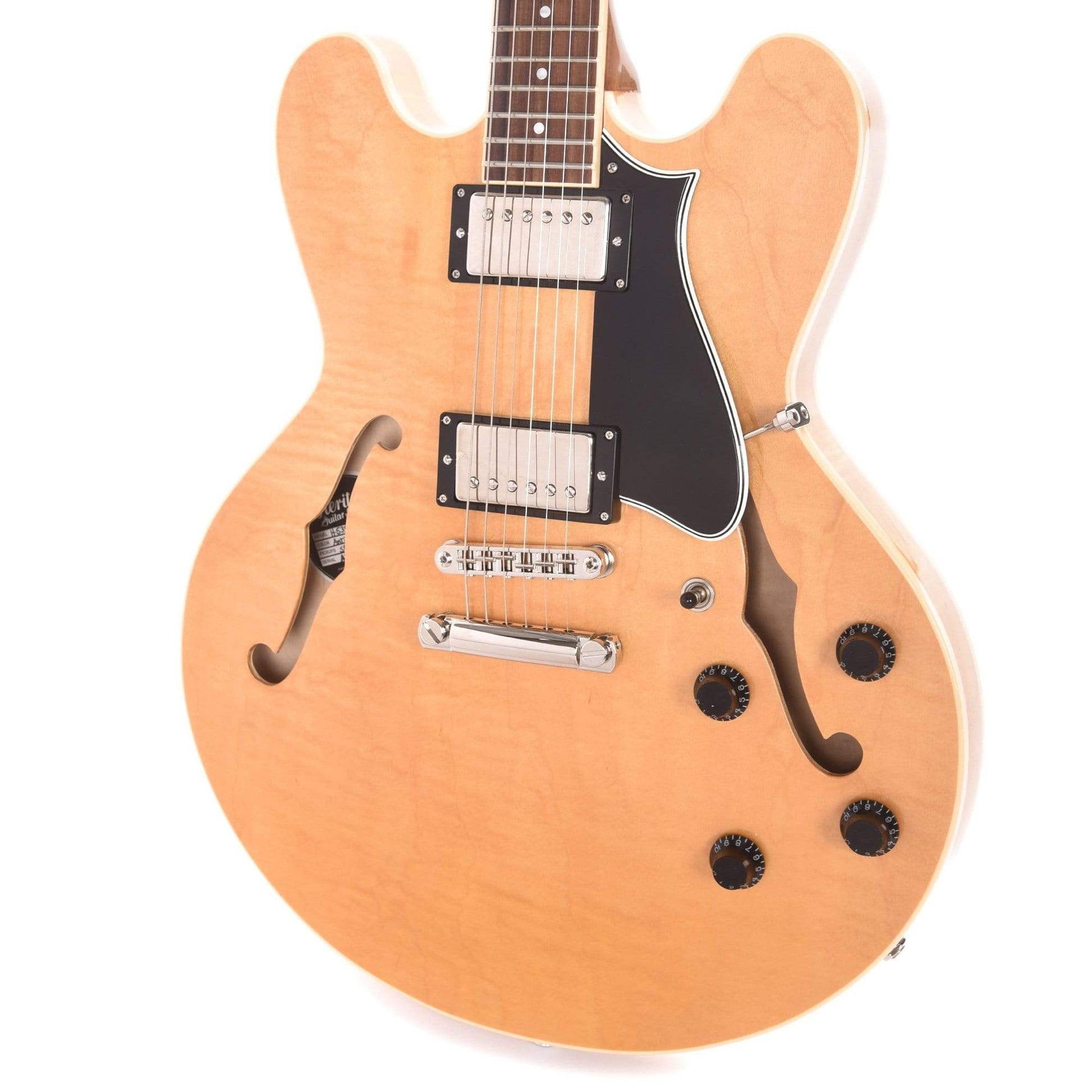 Heritage H-535 Standard Semi-Hollow Antique Natural Electric Guitars / Semi-Hollow