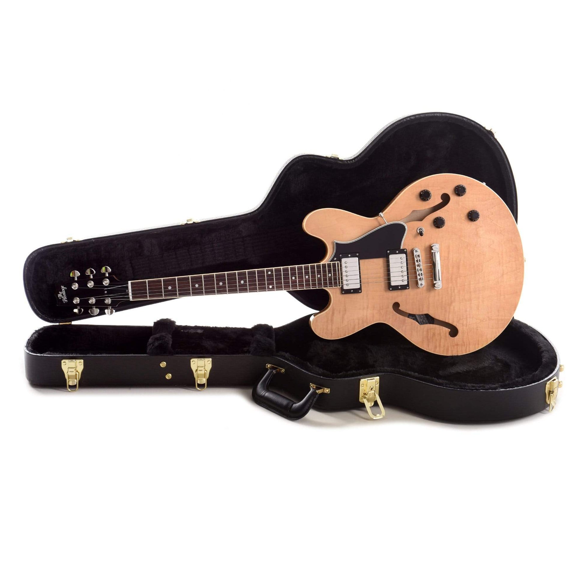 Heritage H-535 Standard Semi-Hollow Antique Natural Electric Guitars / Semi-Hollow