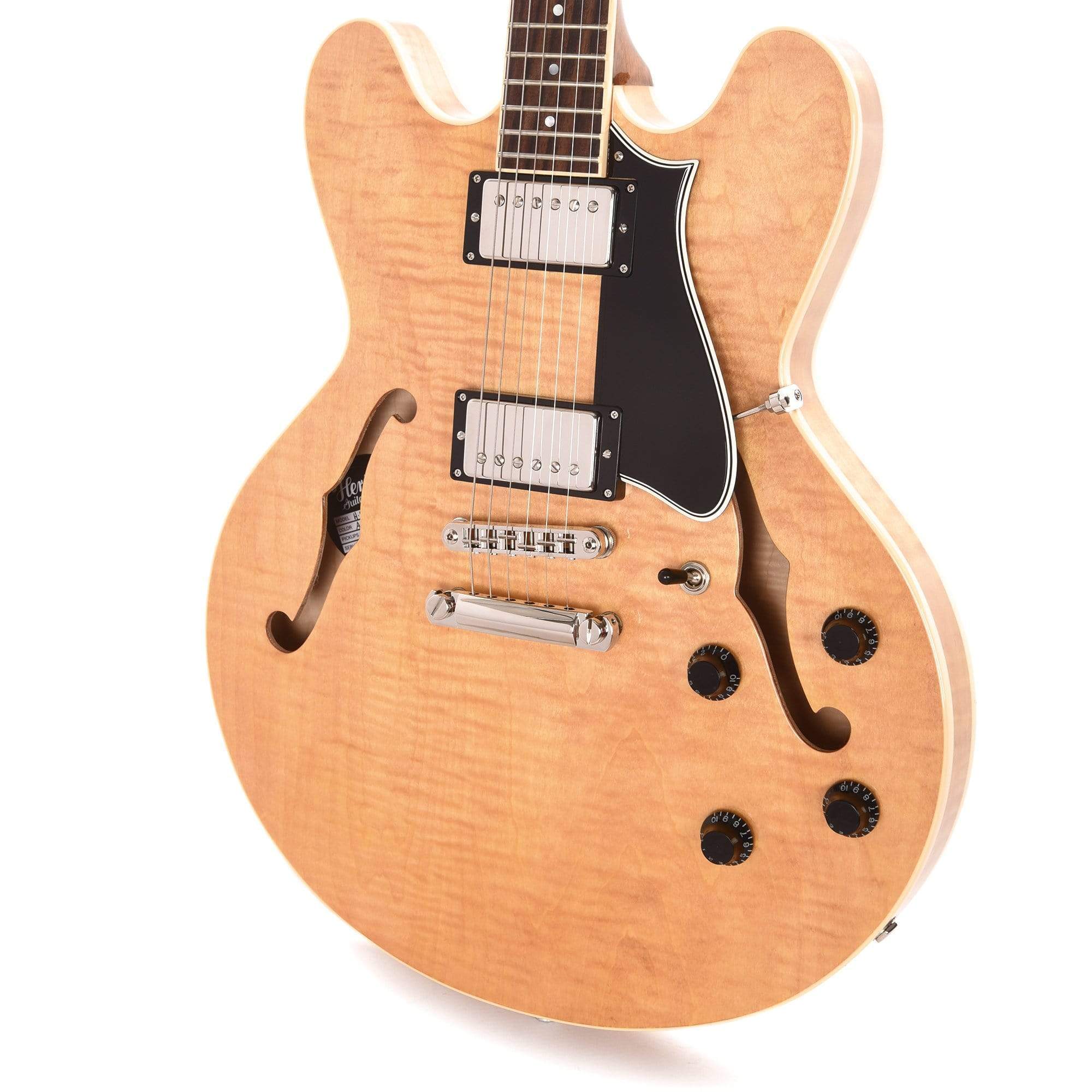 Heritage H-535 Standard Semi-Hollow Antique Natural Electric Guitars / Semi-Hollow