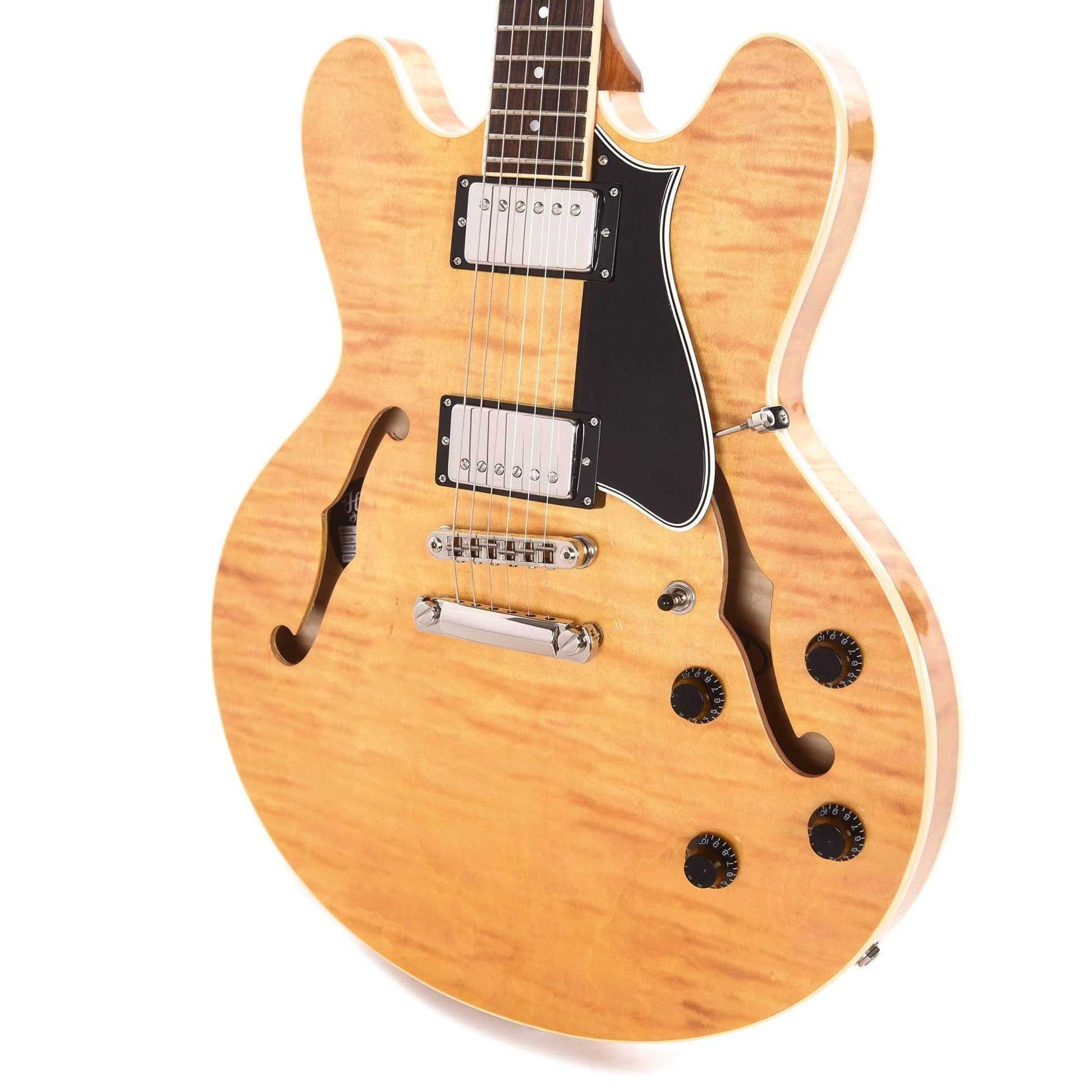 Heritage H-535 Standard Semi-Hollow Antique Natural Electric Guitars / Semi-Hollow