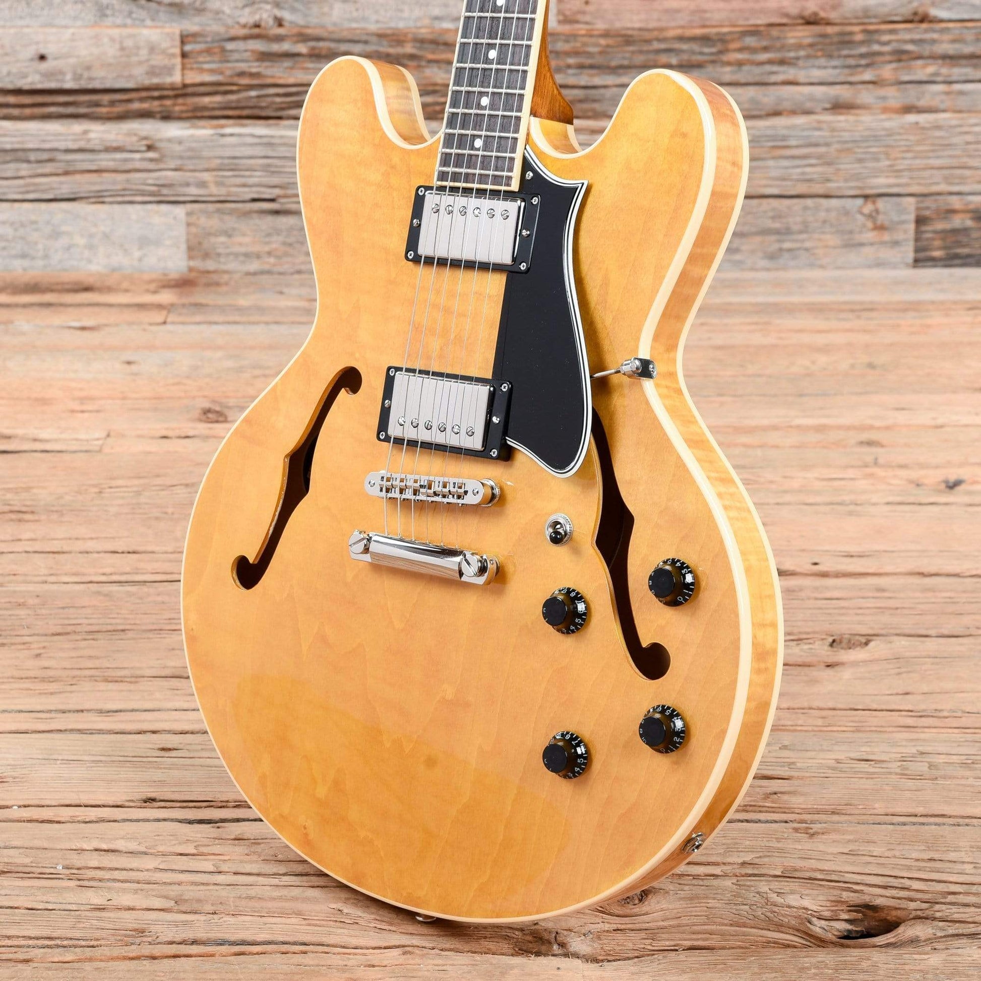 Heritage H-535 Standard Semi-Hollow Antique Natural Electric Guitars / Semi-Hollow