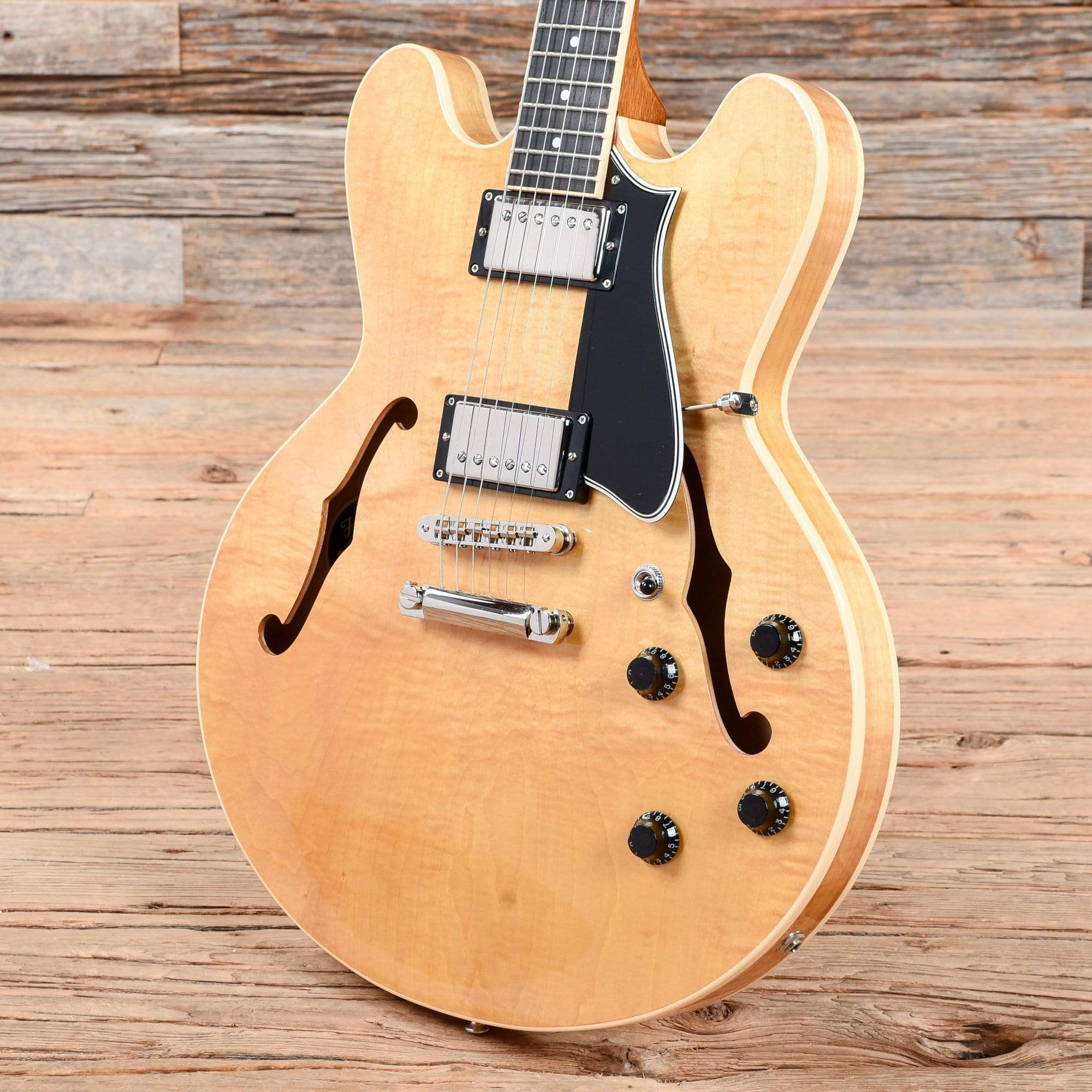 Heritage H-535 Standard Semi-Hollow Antique Natural Electric Guitars / Semi-Hollow