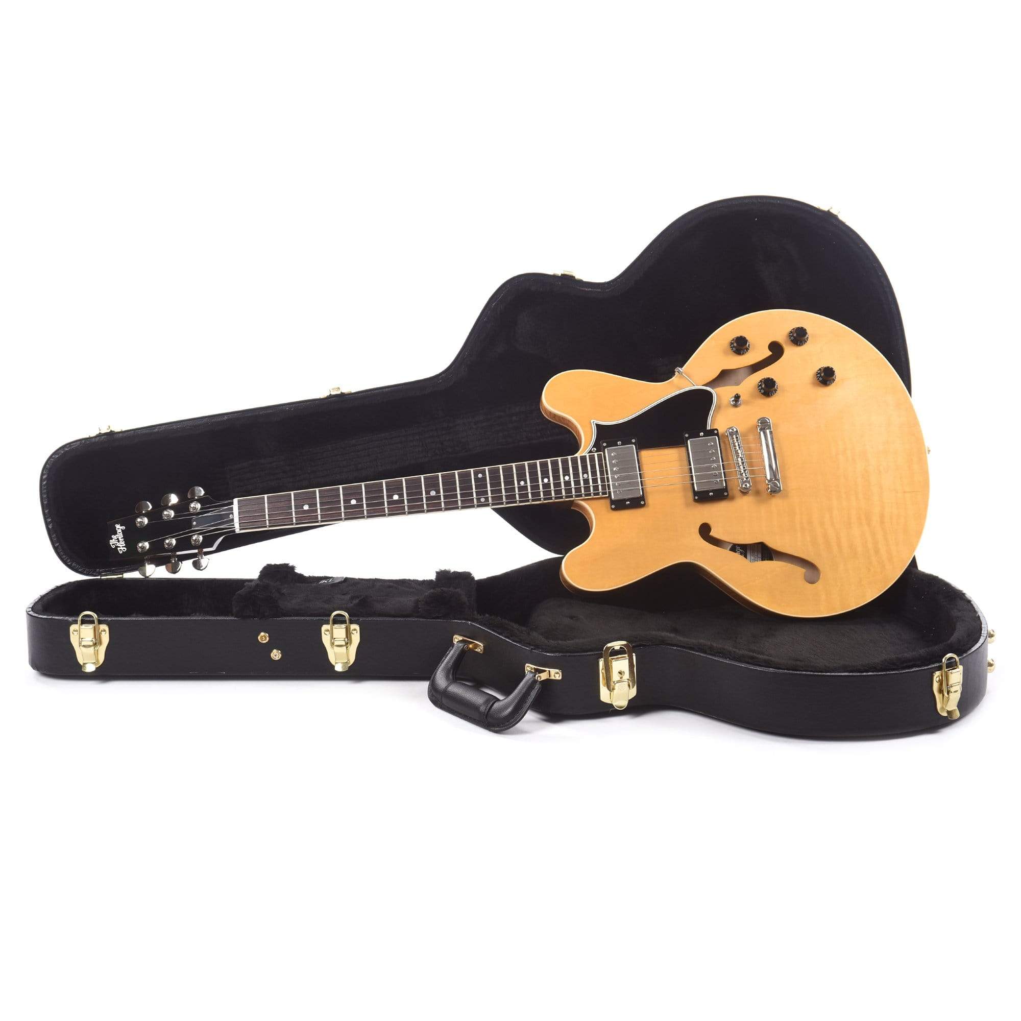 Heritage H-535 Standard Semi-Hollow Antique Natural Electric Guitars / Semi-Hollow