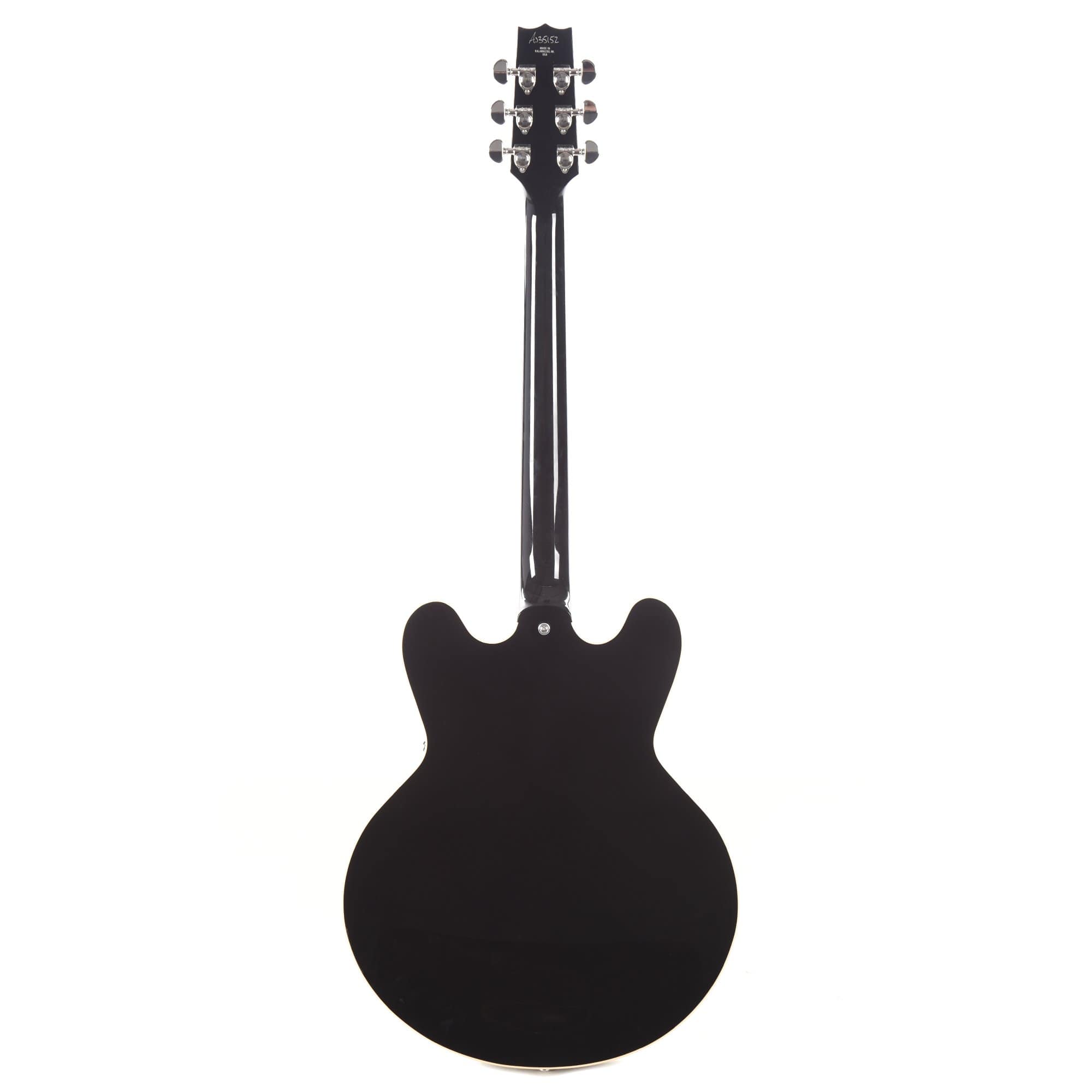 Heritage H-535 Standard Semi-Hollow Ebony Electric Guitars / Semi-Hollow
