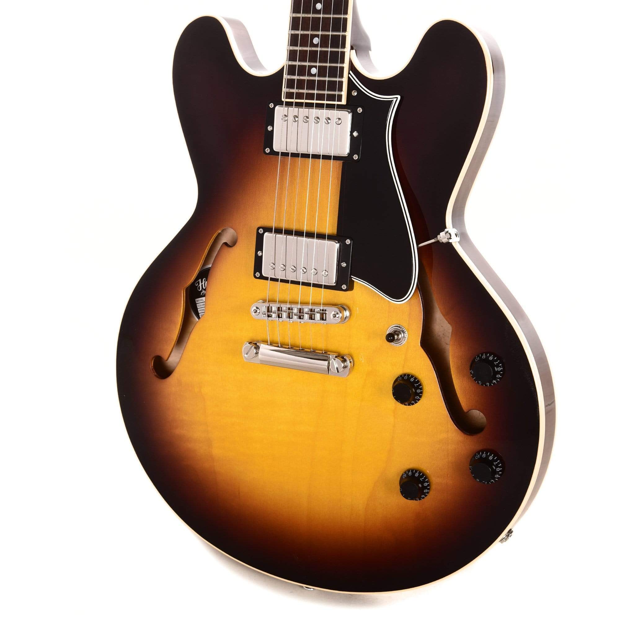 Heritage H-535 Standard Semi-Hollow Original Sunburst Electric Guitars / Semi-Hollow