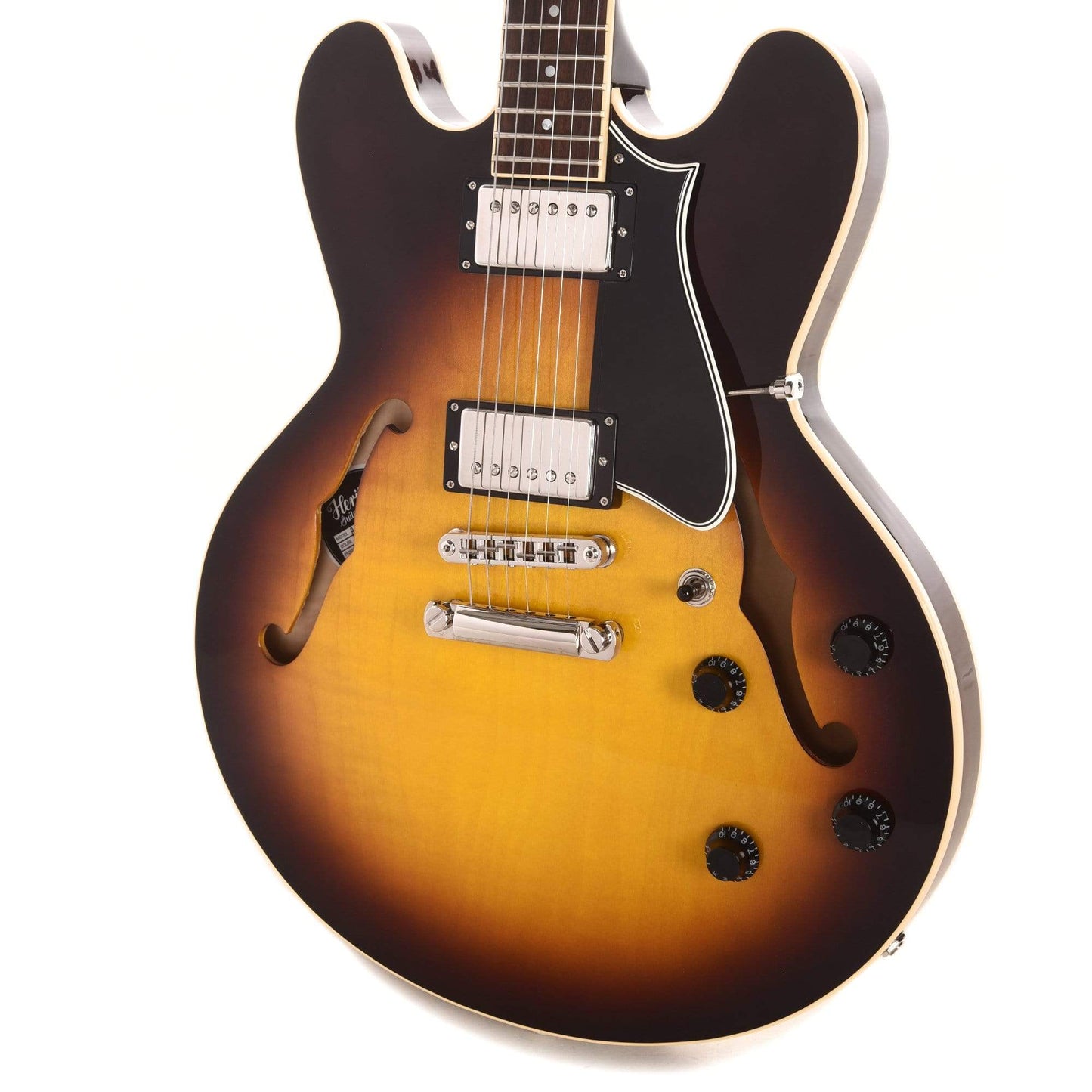 Heritage H-535 Standard Semi-Hollow Original Sunburst Electric Guitars / Semi-Hollow