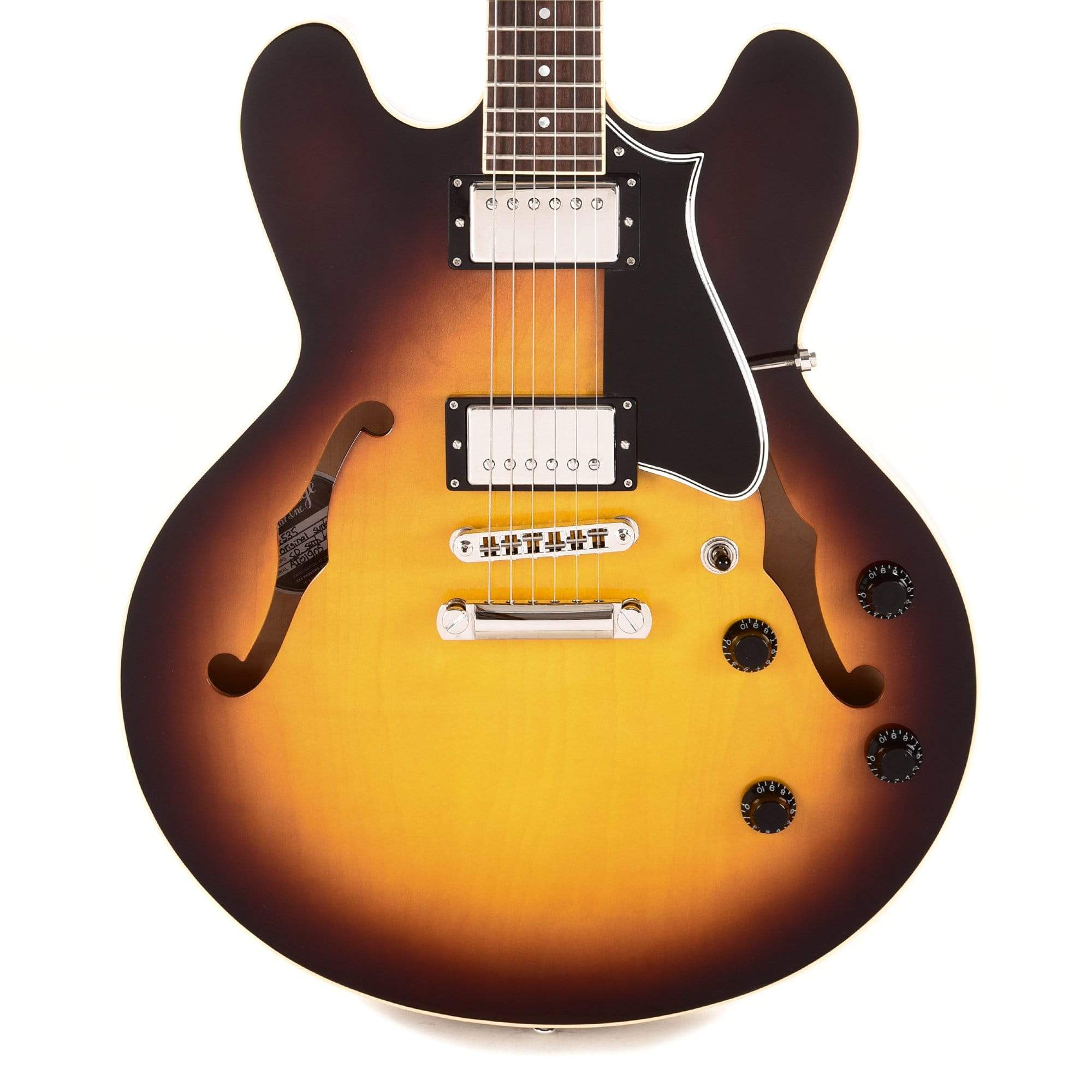 Heritage H-535 Standard Semi-Hollow Original Sunburst Electric Guitars / Semi-Hollow