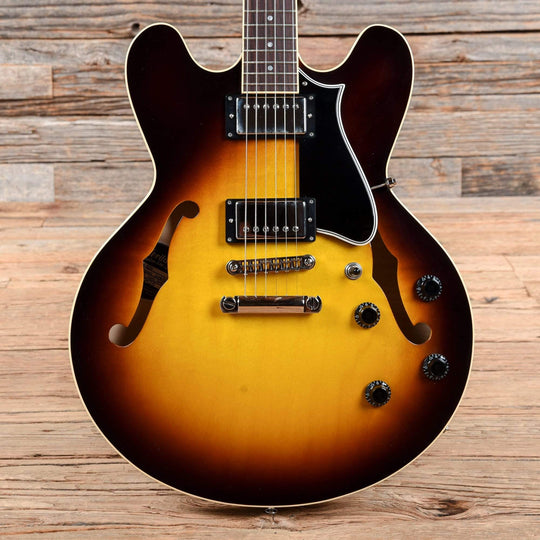 Heritage H-535 Standard Semi-Hollow Original Sunburst Electric Guitars / Semi-Hollow