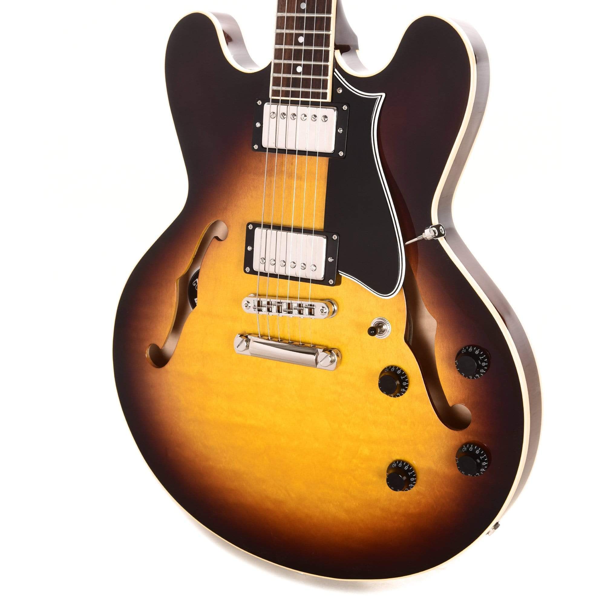 Heritage H-535 Standard Semi-Hollow Original Sunburst Electric Guitars / Semi-Hollow