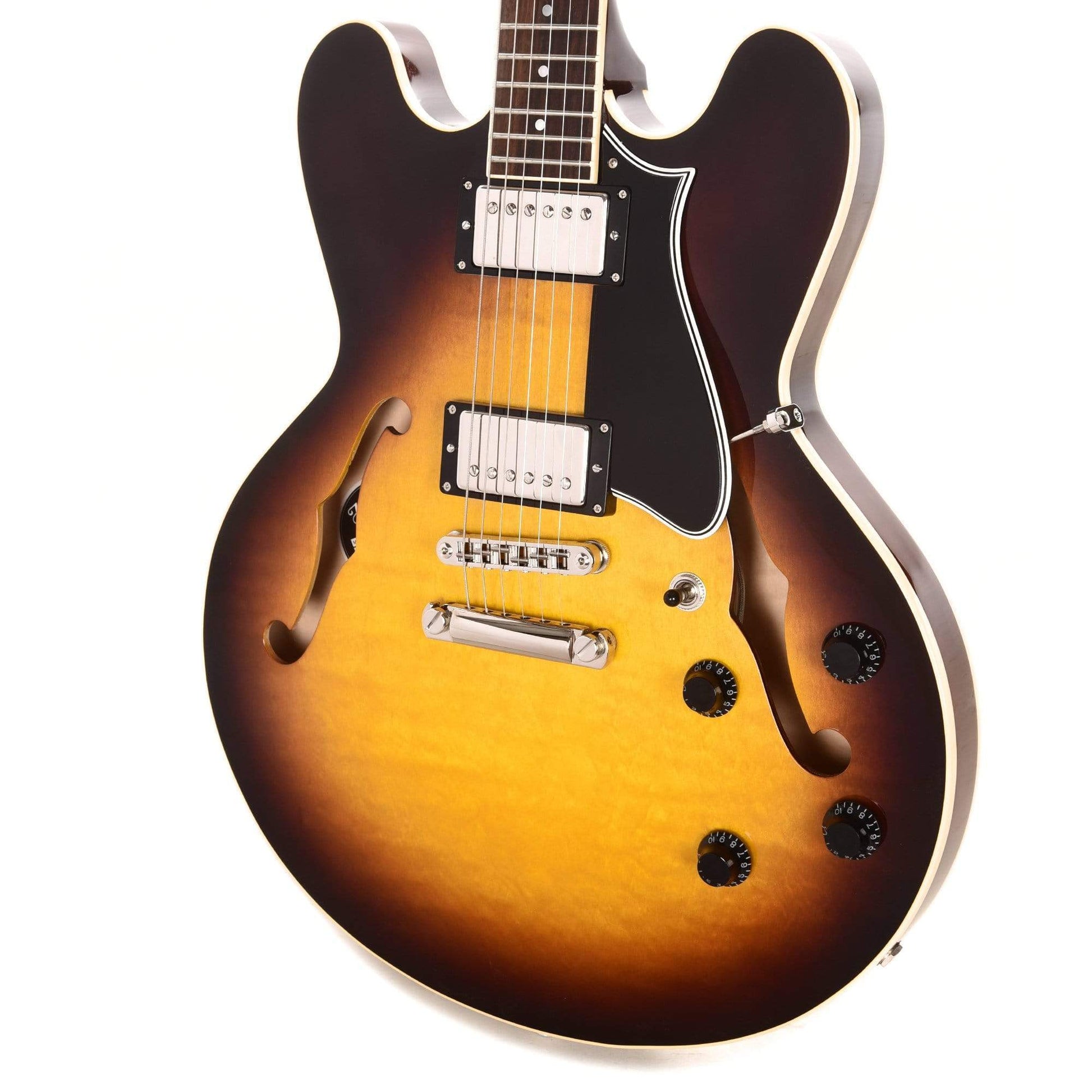 Heritage H-535 Standard Semi-Hollow Original Sunburst Electric Guitars / Semi-Hollow