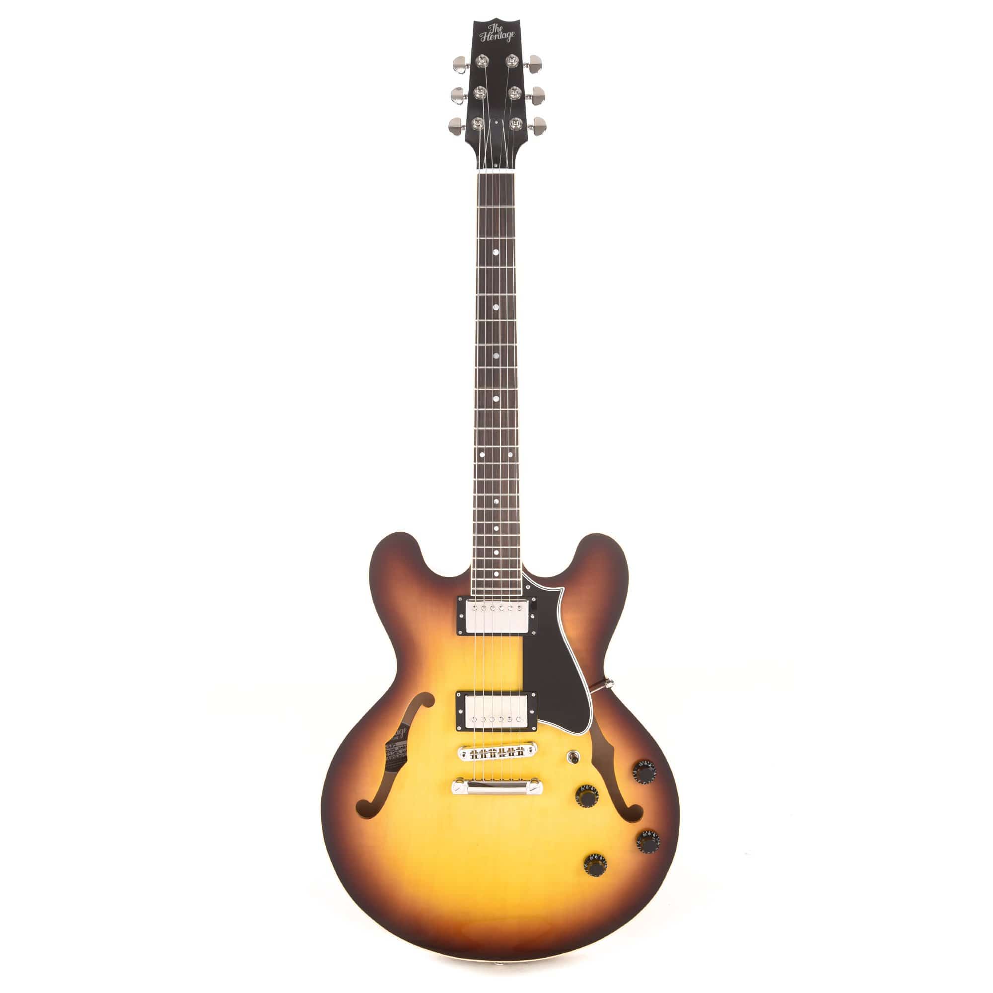 Heritage H-535 Standard Semi-Hollow Original Sunburst Electric Guitars / Semi-Hollow
