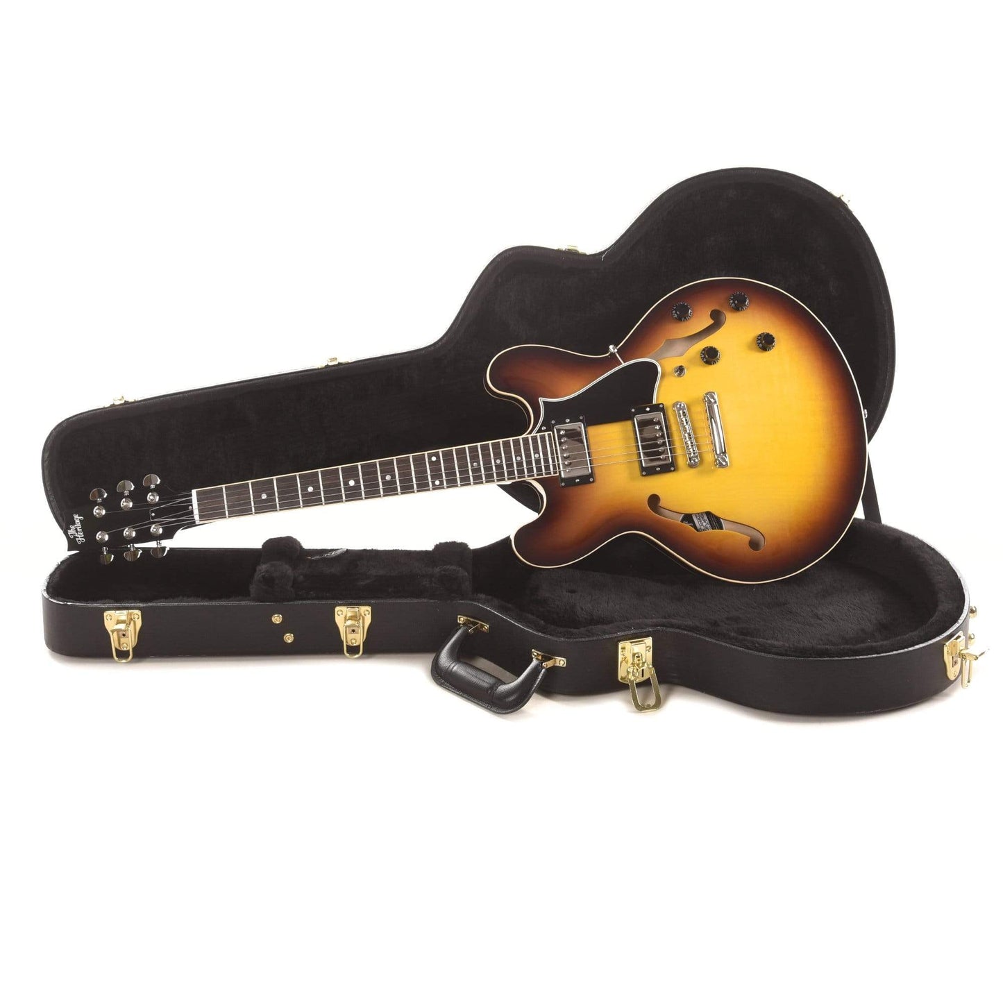 Heritage H-535 Standard Semi-Hollow Original Sunburst Electric Guitars / Semi-Hollow