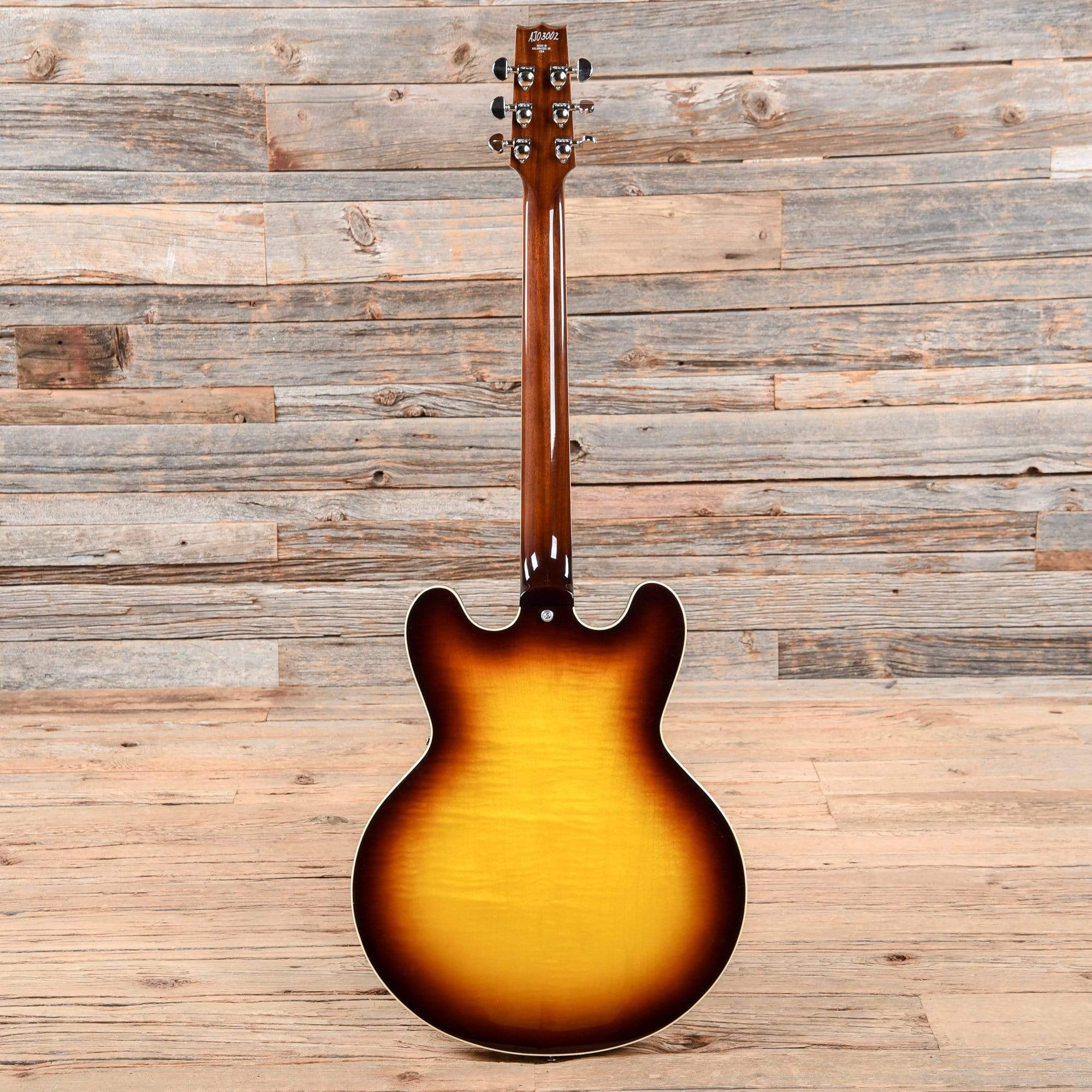 Heritage H-535 Standard Semi-Hollow Original Sunburst Electric Guitars / Semi-Hollow