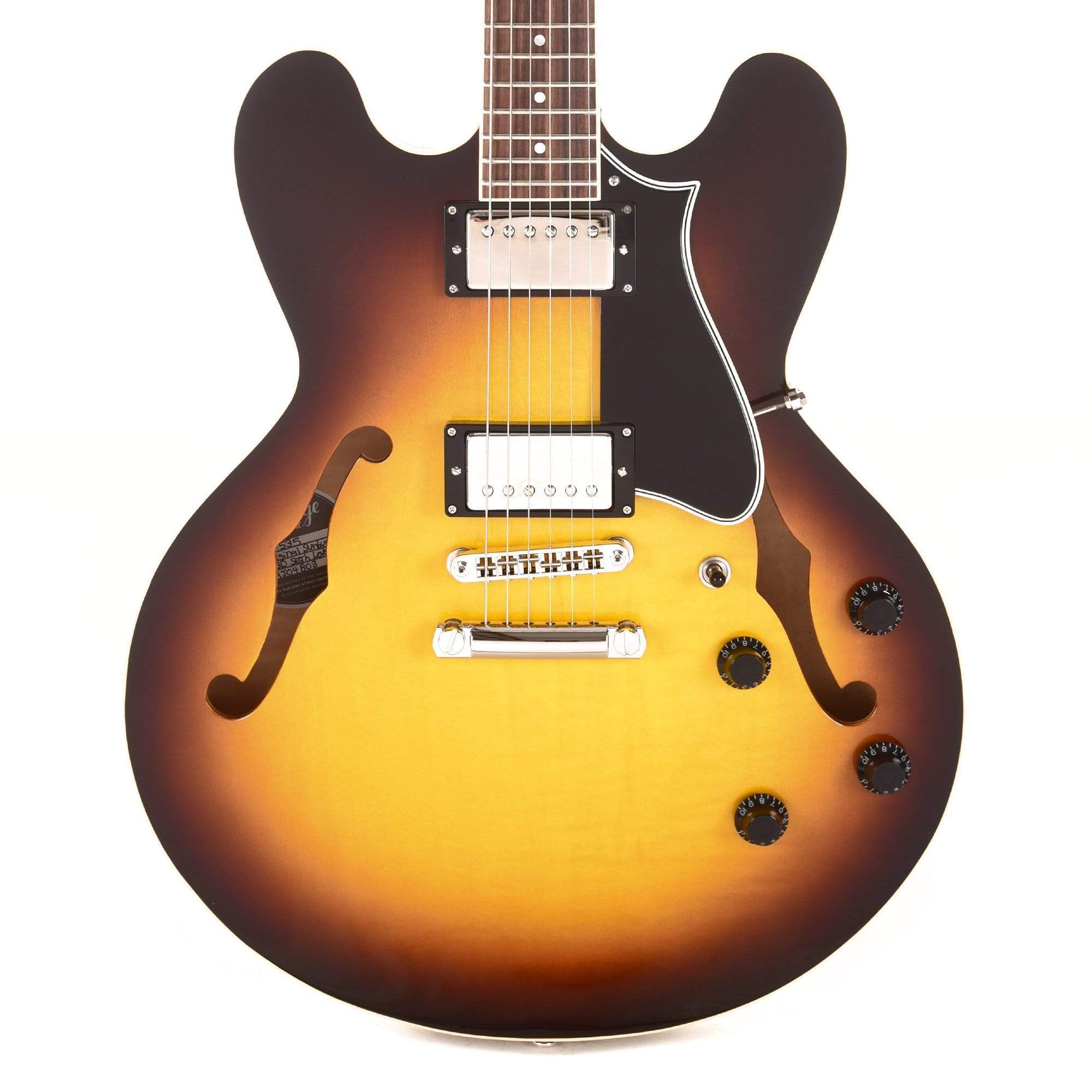 Heritage H-535 Standard Semi-Hollow Original Sunburst  Electric Guitars / Semi-Hollow