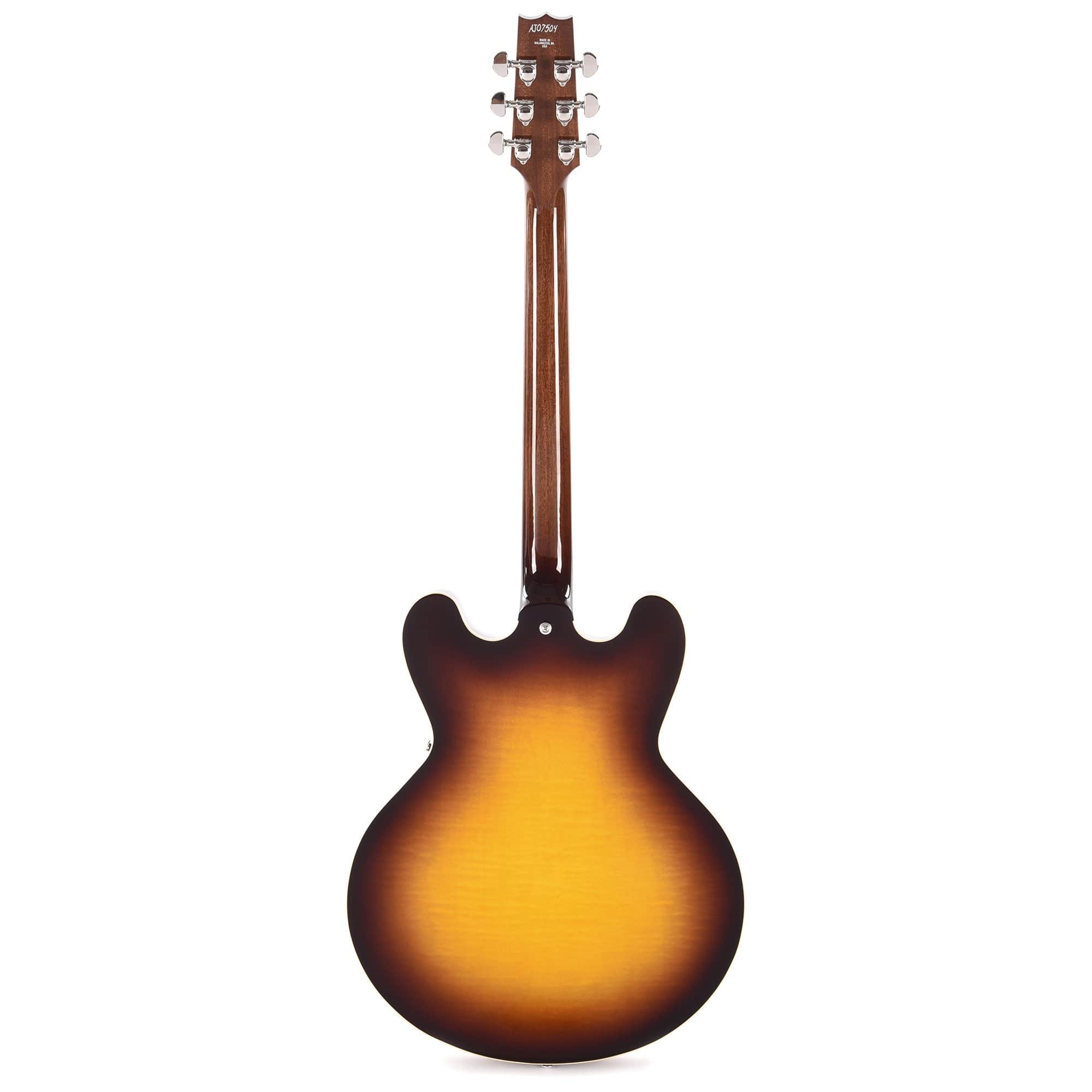Heritage H-535 Standard Semi-Hollow Original Sunburst Electric Guitars / Semi-Hollow