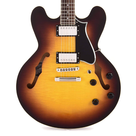 Heritage H-535 Standard Semi-Hollow Original Sunburst Electric Guitars / Semi-Hollow