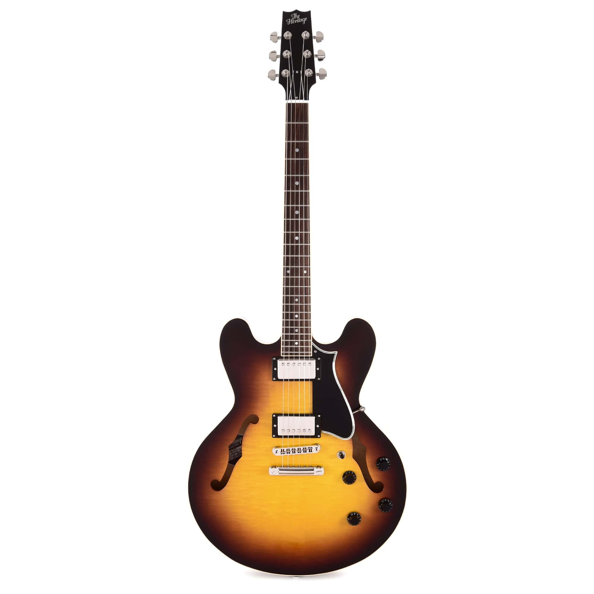 Heritage H-535 Standard Semi-Hollow Original Sunburst Electric Guitars / Semi-Hollow