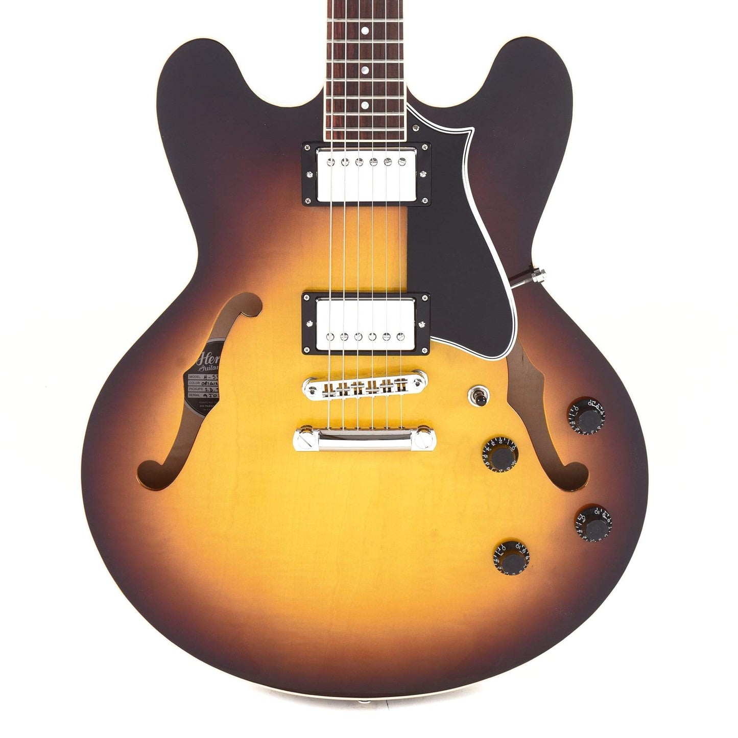 Heritage H-535 Standard Semi-Hollow Original Sunburst  Electric Guitars / Semi-Hollow