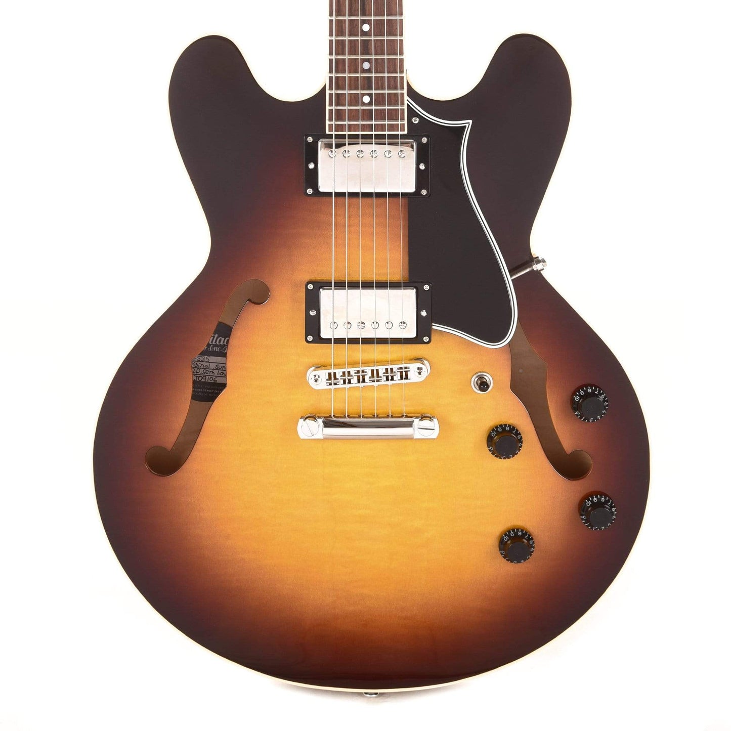 Heritage H-535 Standard Semi-Hollow Original Sunburst Electric Guitars / Semi-Hollow