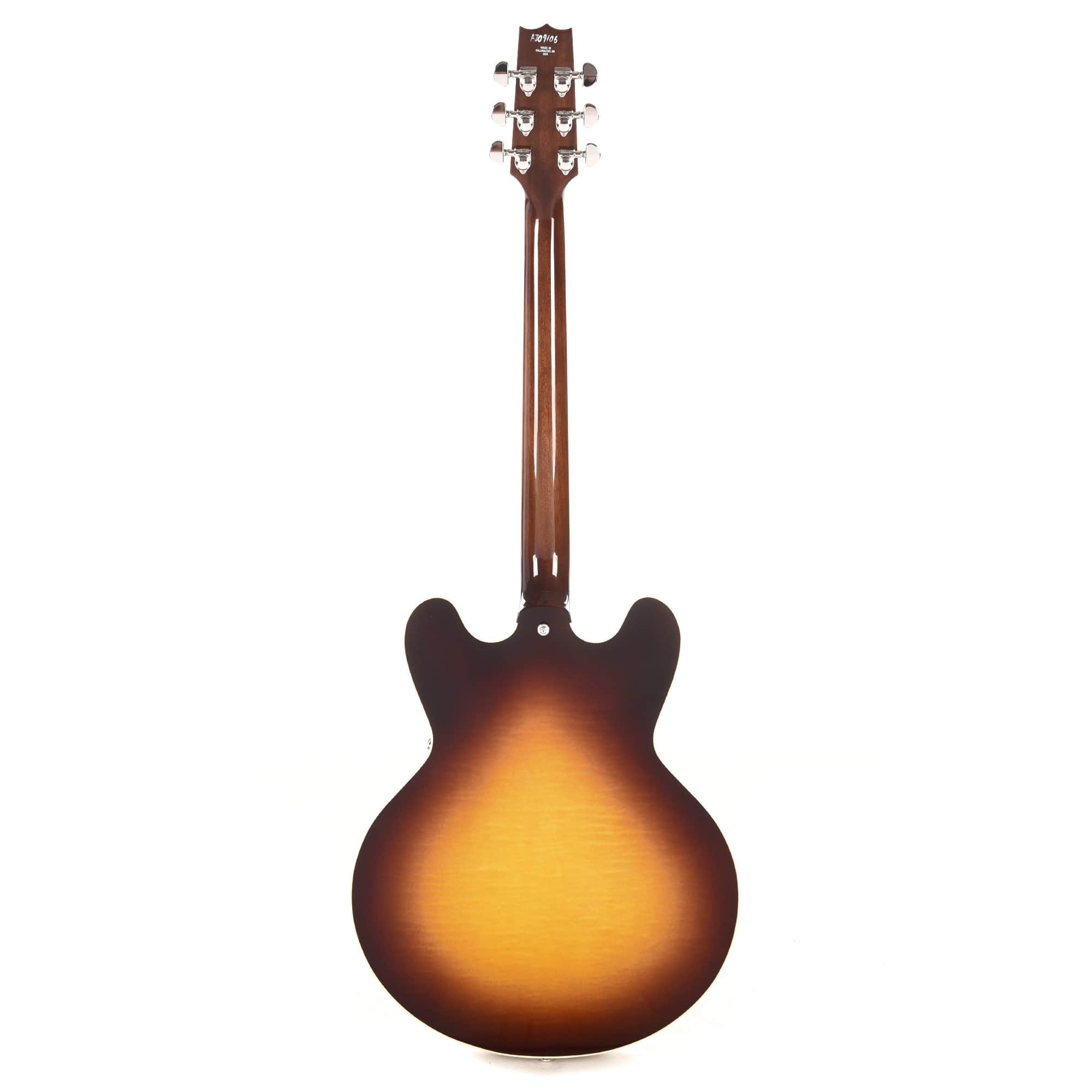 Heritage H-535 Standard Semi-Hollow Original Sunburst Electric Guitars / Semi-Hollow