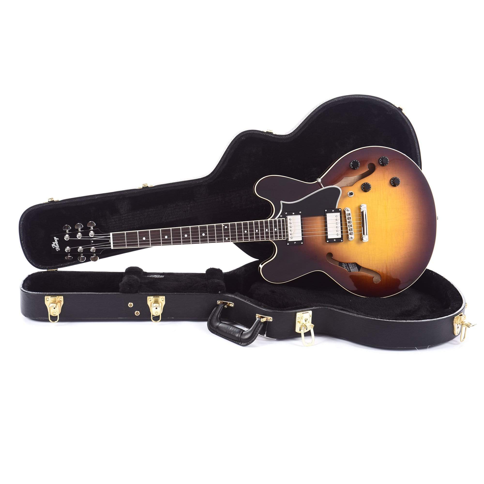 Heritage H-535 Standard Semi-Hollow Original Sunburst Electric Guitars / Semi-Hollow