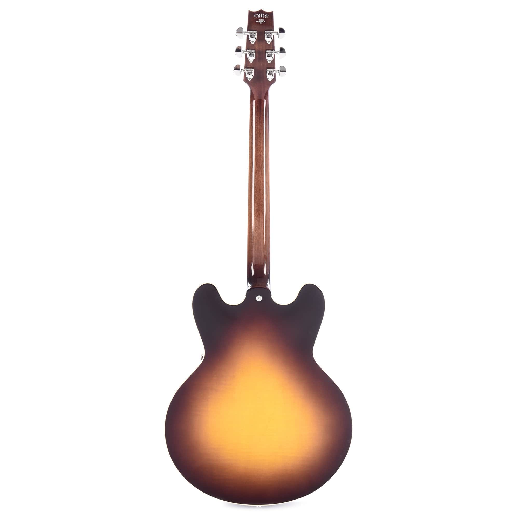 Heritage H-535 Standard Semi-Hollow Original Sunburst Electric Guitars / Semi-Hollow