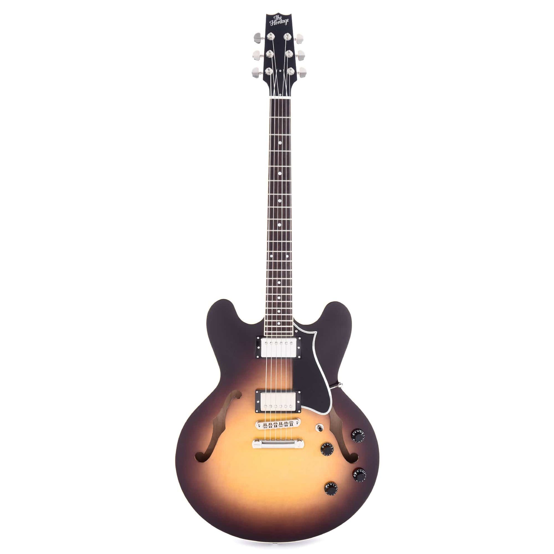 Heritage H-535 Standard Semi-Hollow Original Sunburst Electric Guitars / Semi-Hollow