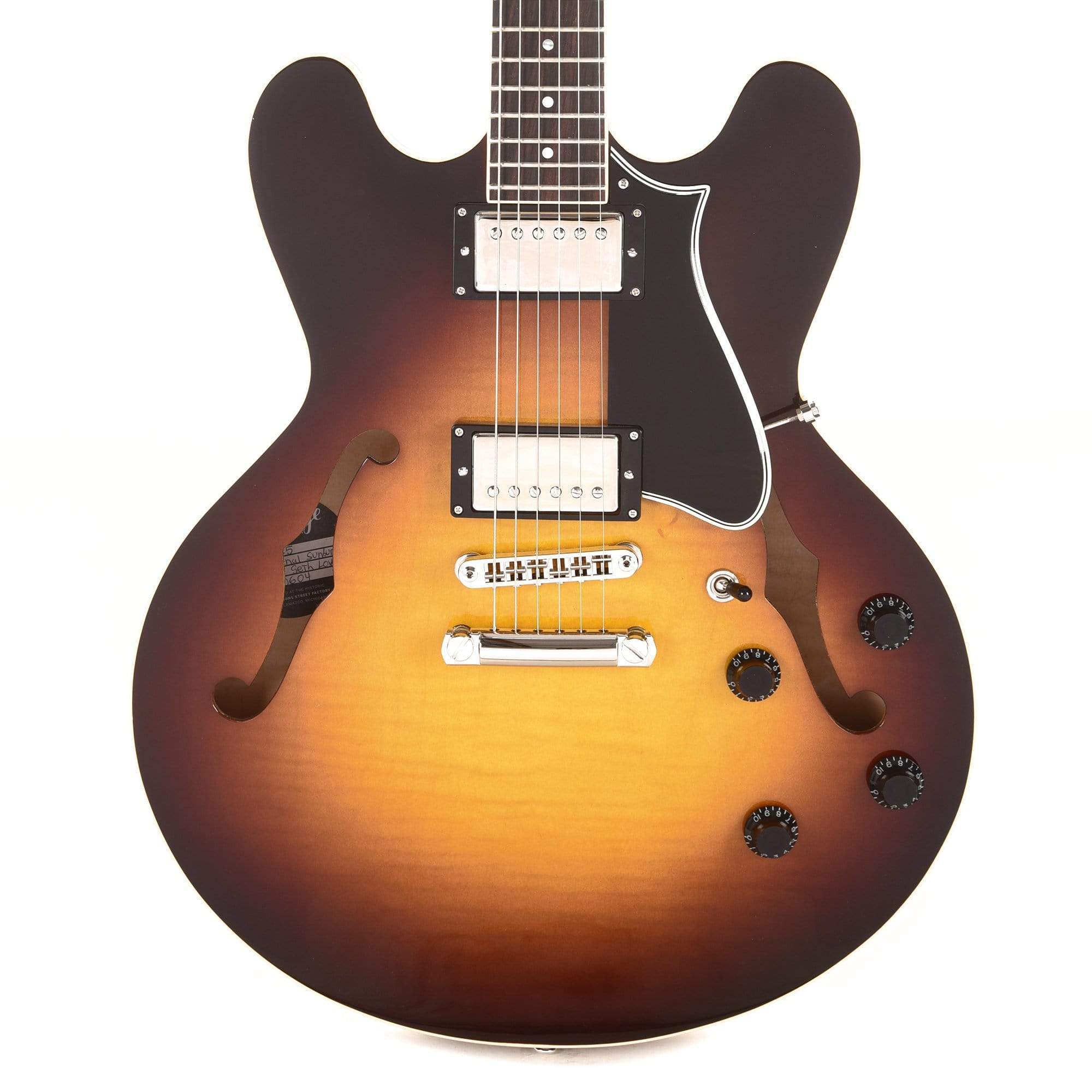 Heritage H-535 Standard Semi-Hollow Original Sunburst  Electric Guitars / Semi-Hollow