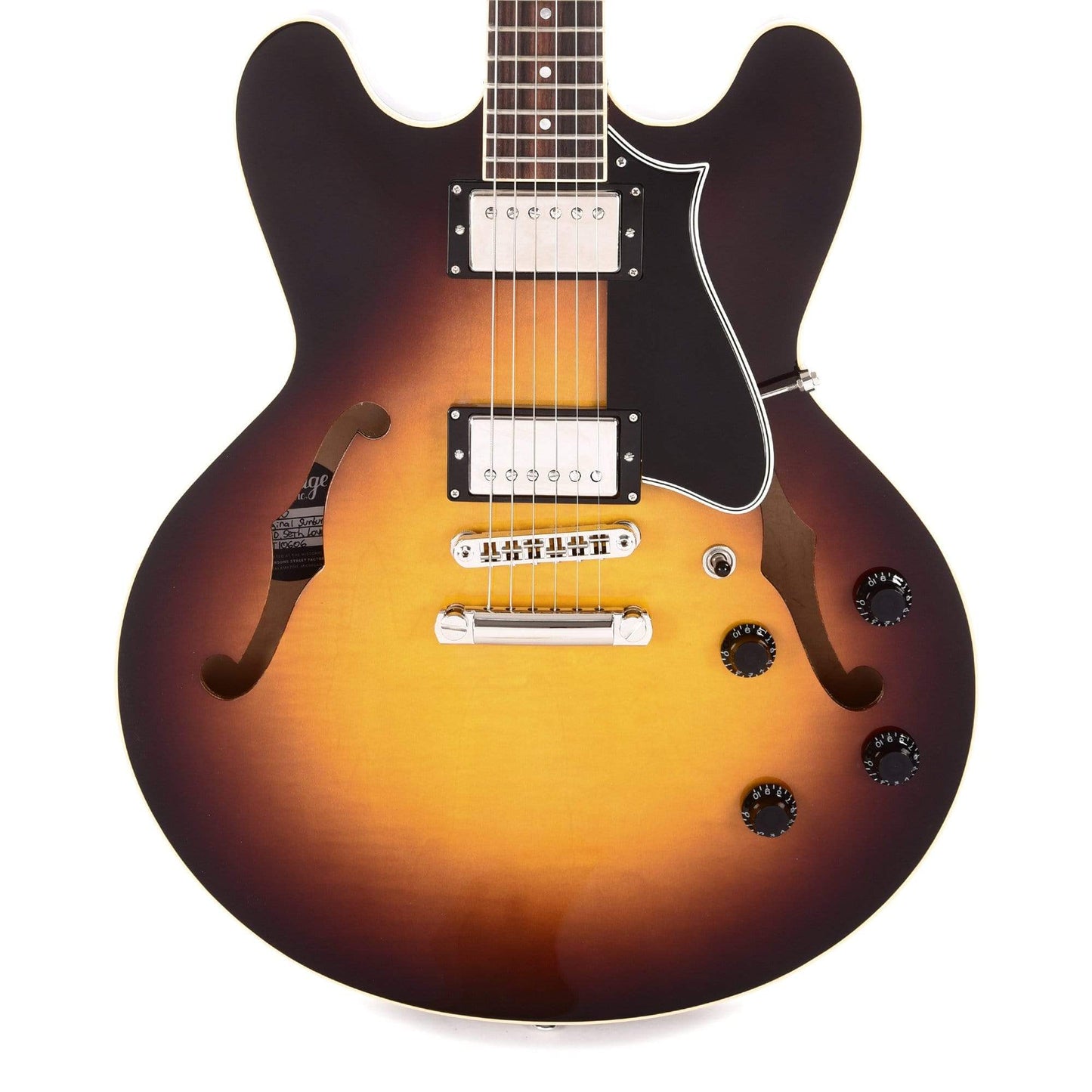 Heritage H-535 Standard Semi-Hollow Original Sunburst Electric Guitars / Semi-Hollow