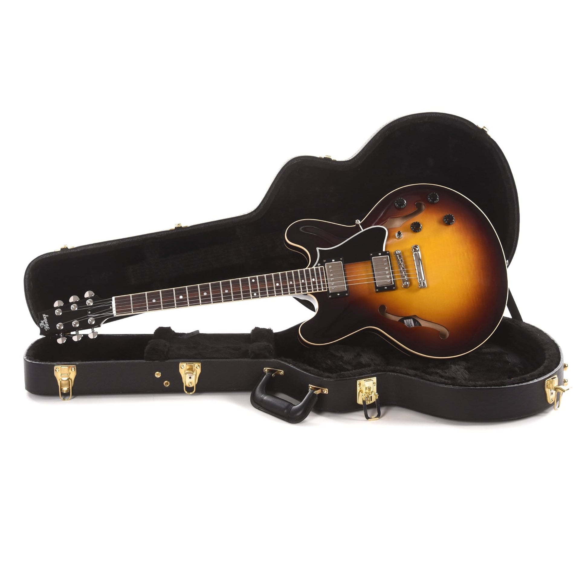 Heritage H-535 Standard Semi-Hollow Original Sunburst Electric Guitars / Semi-Hollow