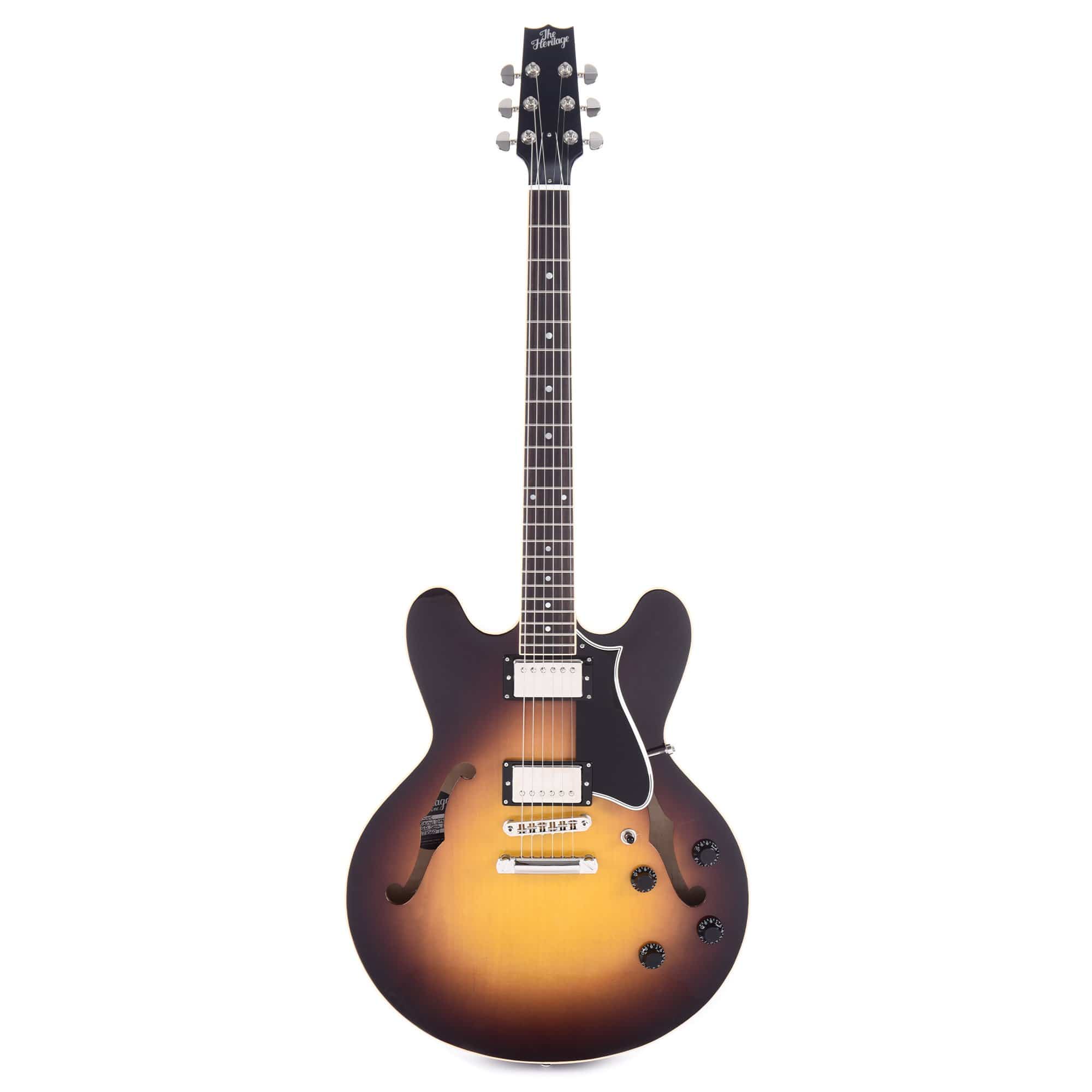 Heritage H-535 Standard Semi-Hollow Original Sunburst Electric Guitars / Semi-Hollow