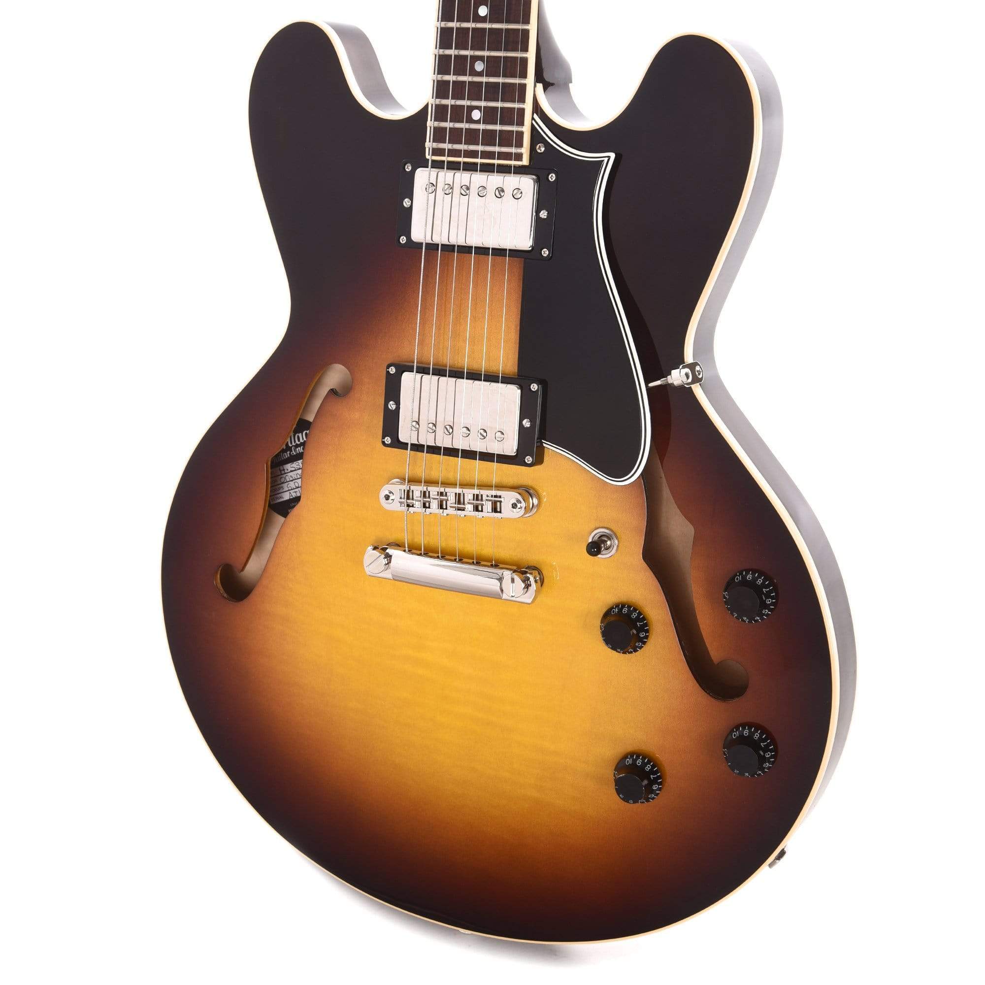 Heritage H-535 Standard Semi-Hollow Original Sunburst Electric Guitars / Semi-Hollow